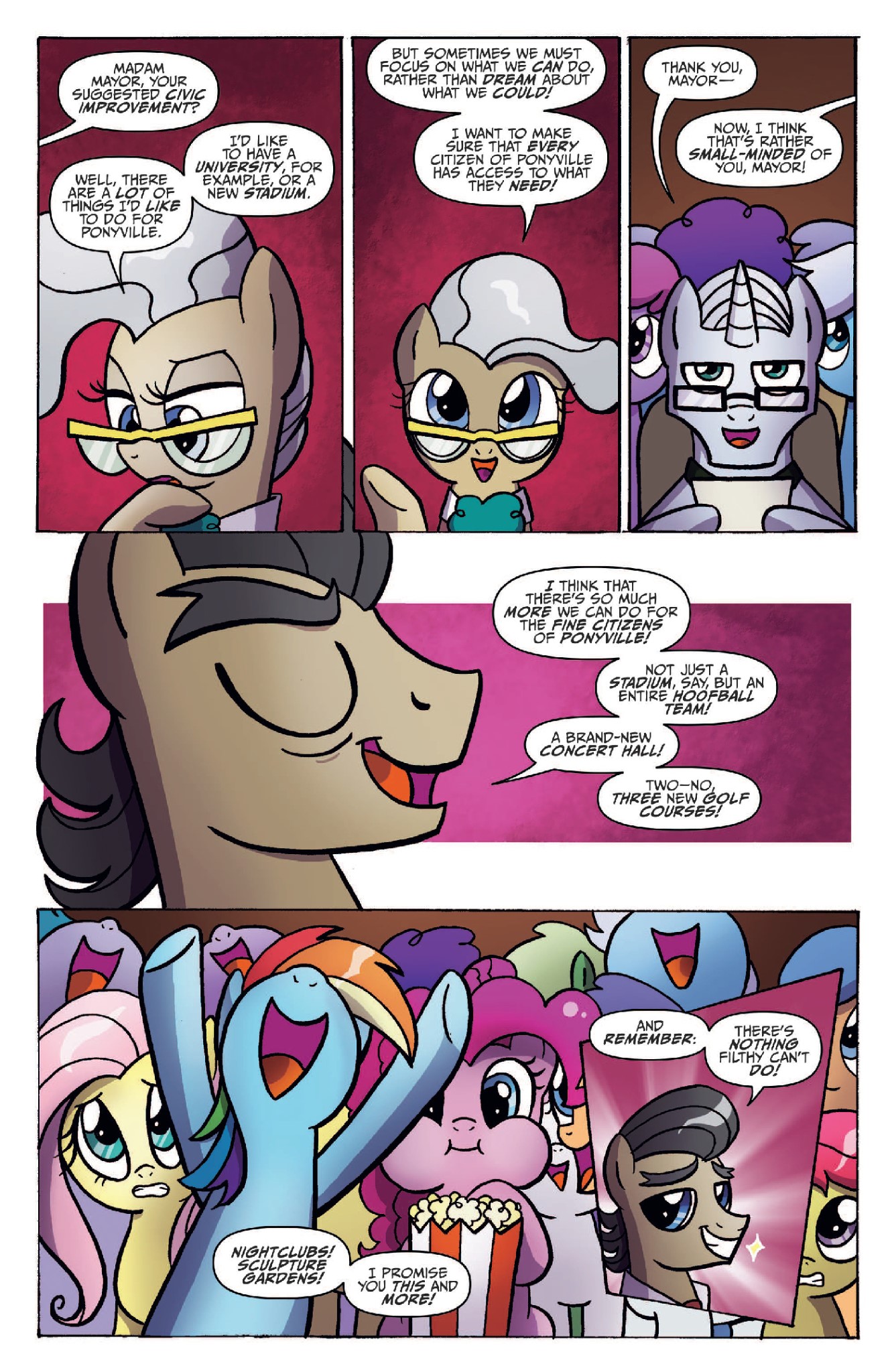 Read online My Little Pony: Friendship is Magic comic -  Issue #46 - 17