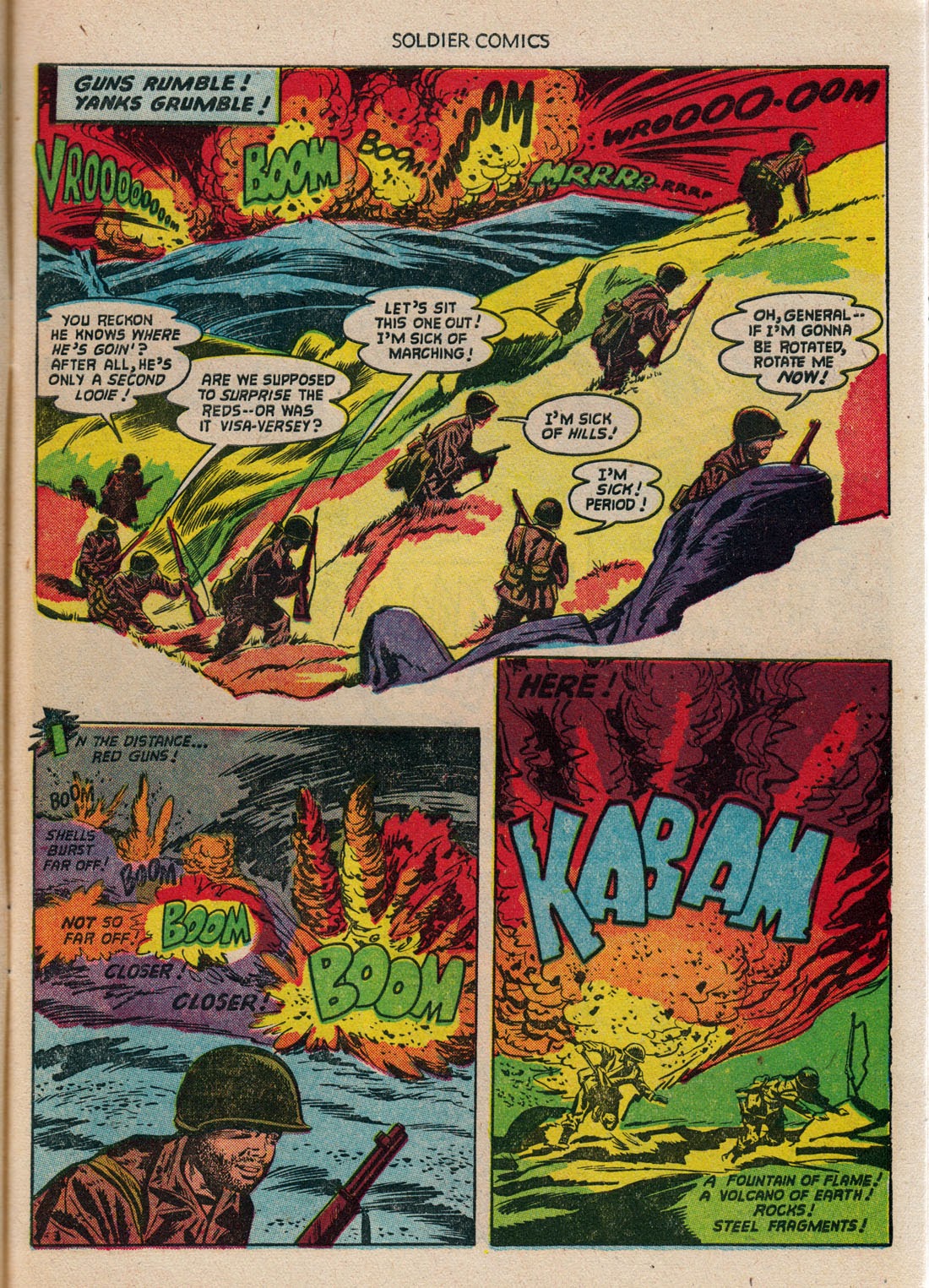 Read online Soldier Comics comic -  Issue #3 - 7