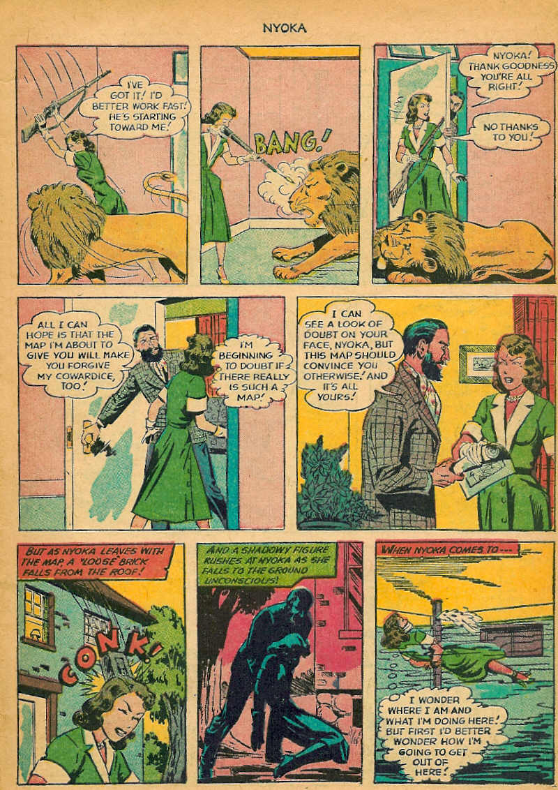 Read online Nyoka the Jungle Girl (1945) comic -  Issue #71 - 8