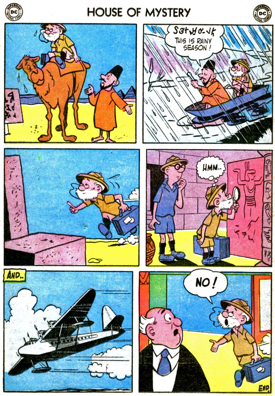 Read online House of Mystery (1951) comic -  Issue #41 - 24