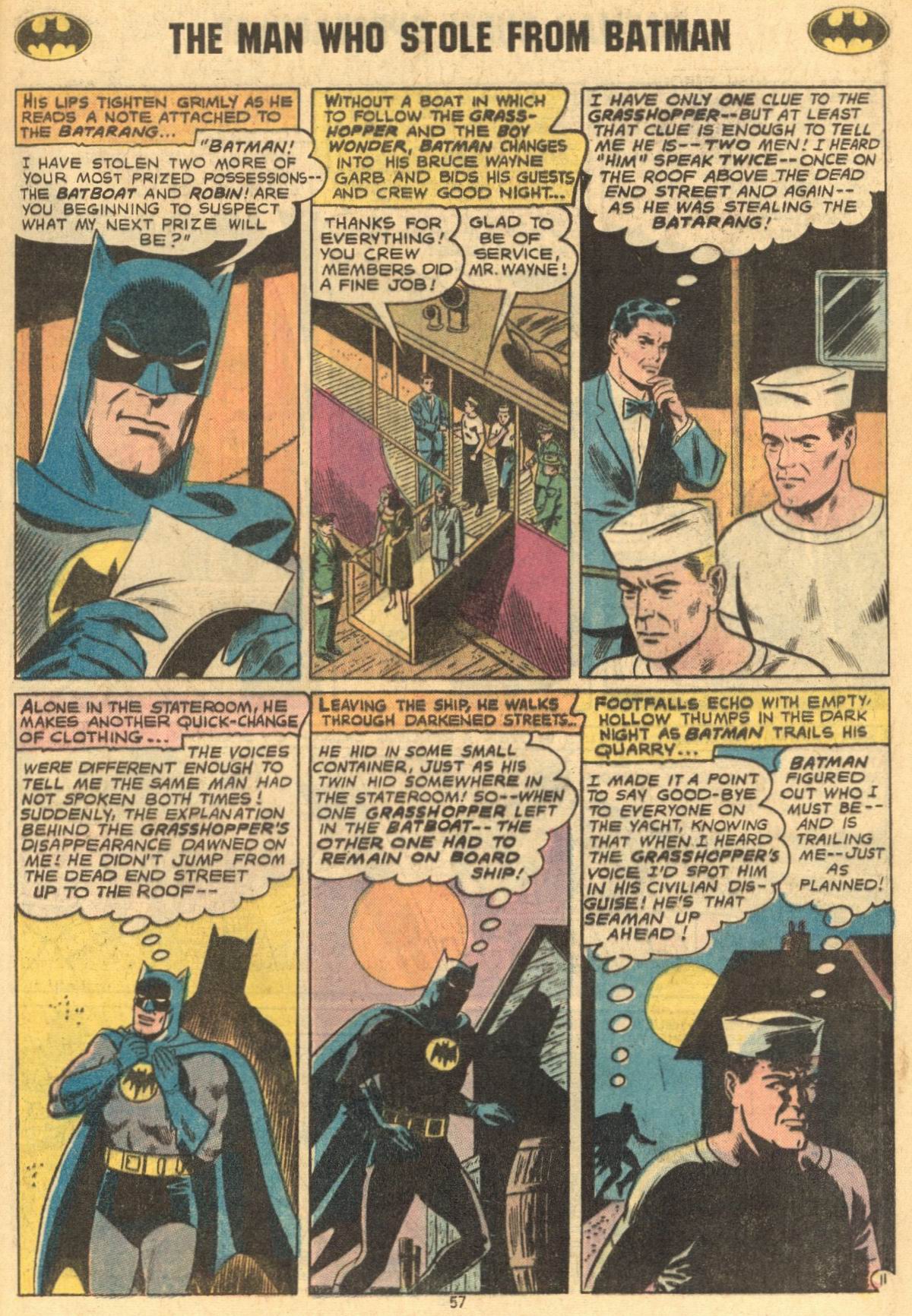 Read online Batman (1940) comic -  Issue #254 - 57
