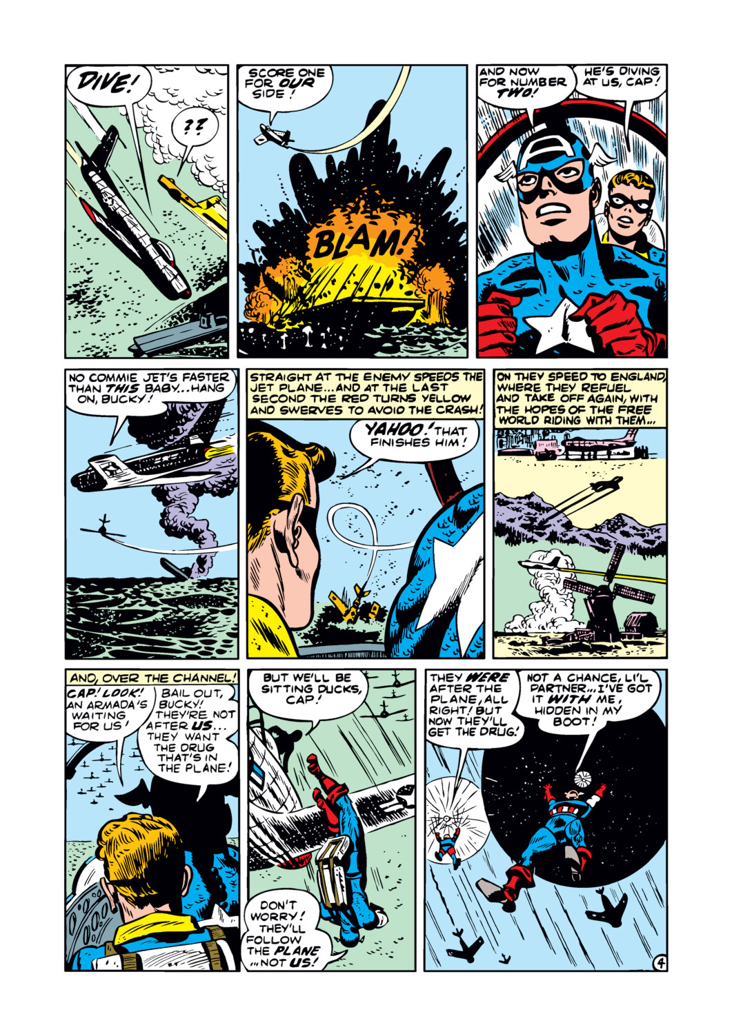 Read online Captain America Comics comic -  Issue #77 - 24