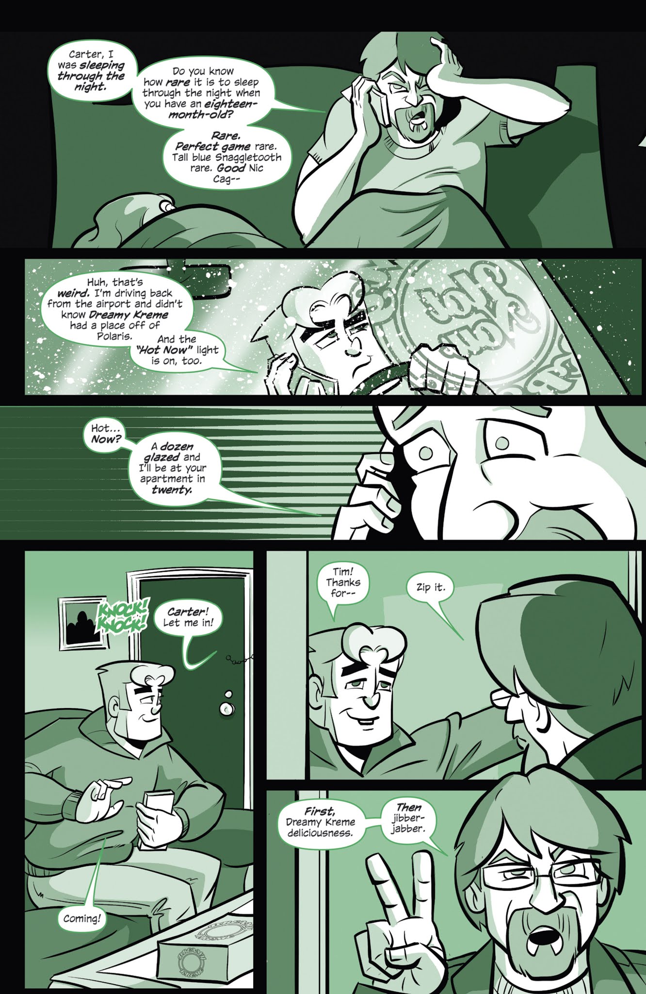 Read online Long Distance comic -  Issue #1 - 16