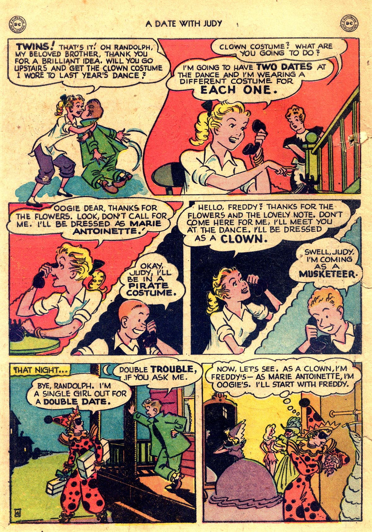 Read online A Date with Judy comic -  Issue #4 - 6