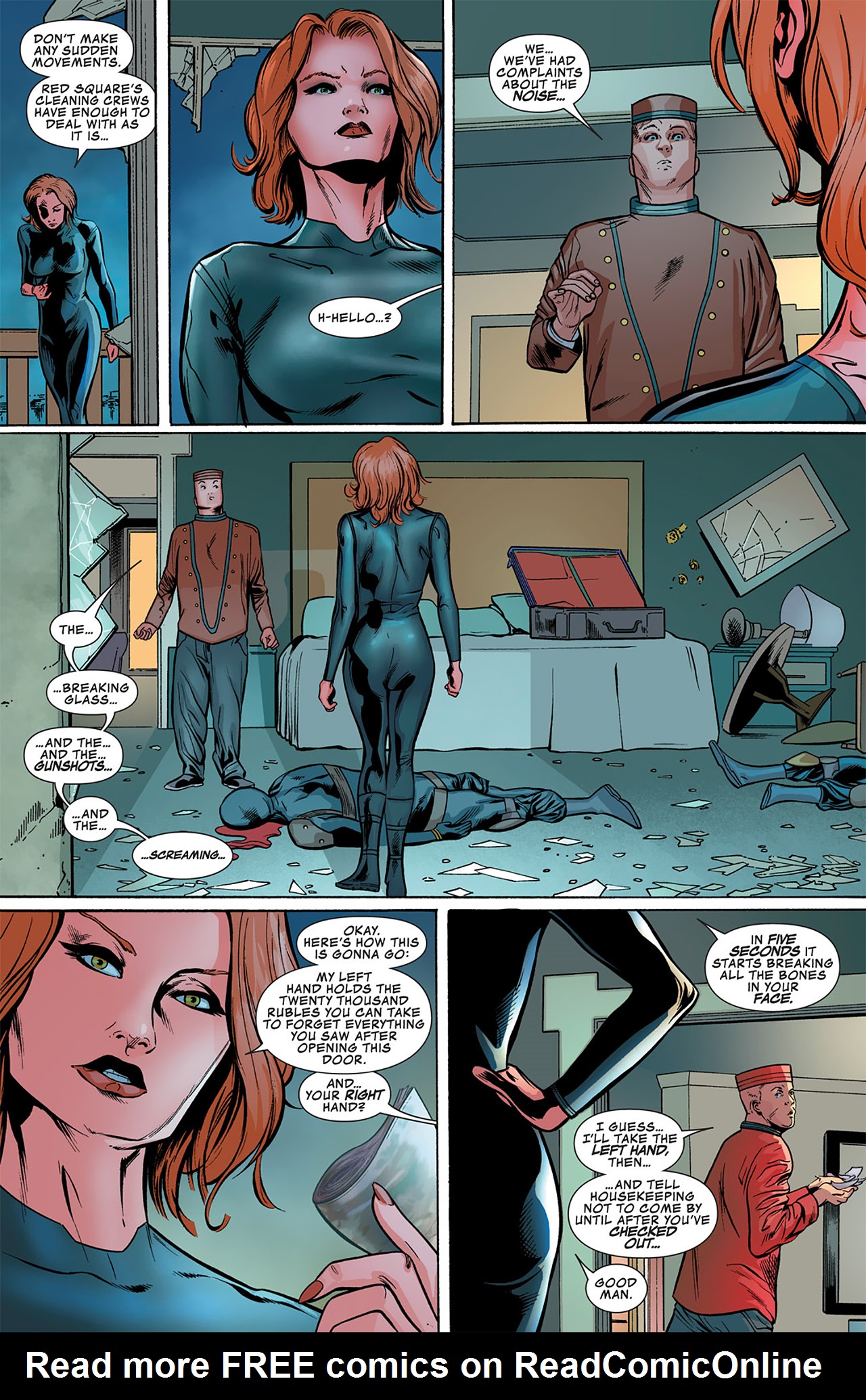 Read online Marvel's The Avengers: Black Widow Strikes comic -  Issue #1 - 22