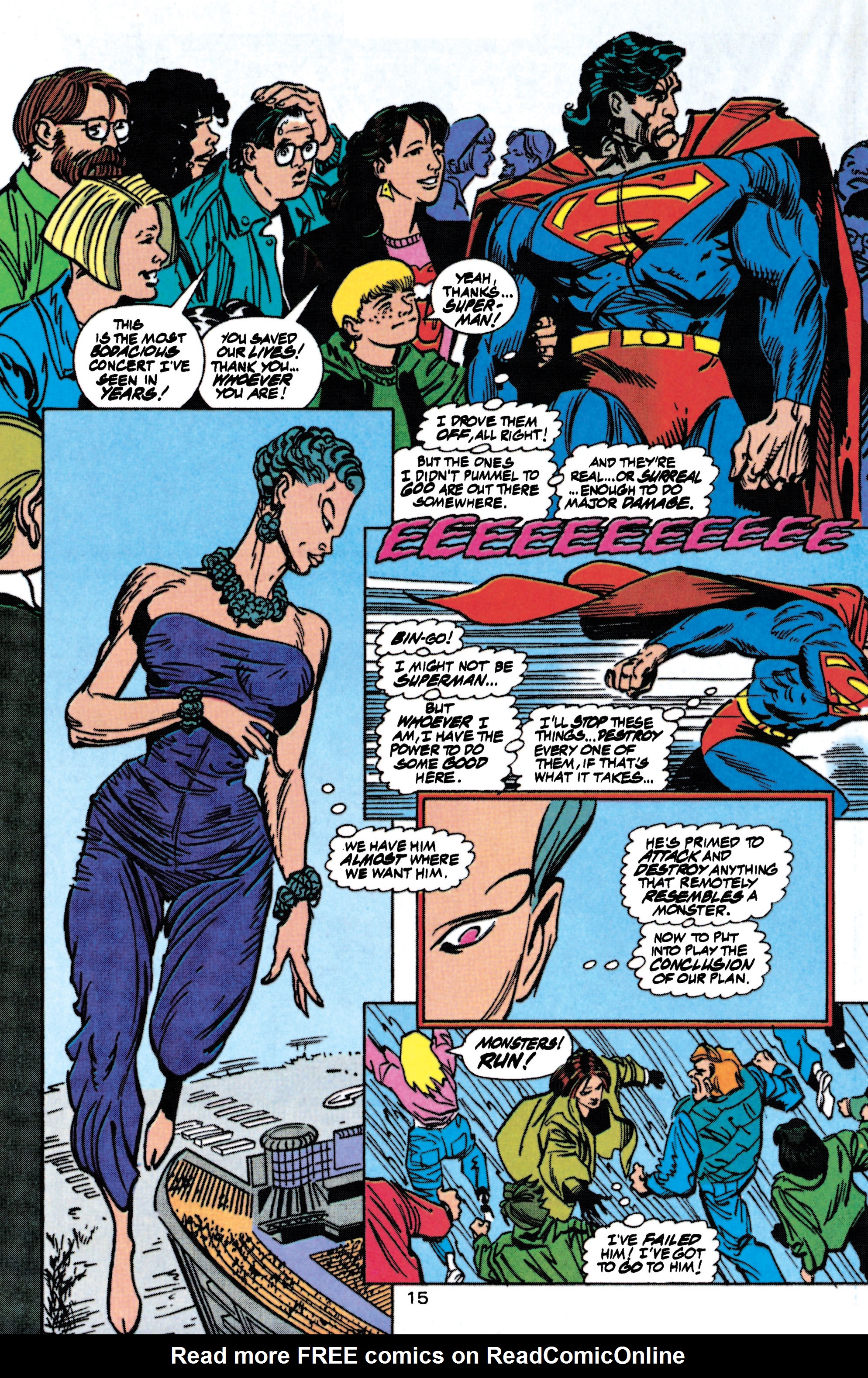 Read online Superman: The Man of Steel (1991) comic -  Issue #40 - 16