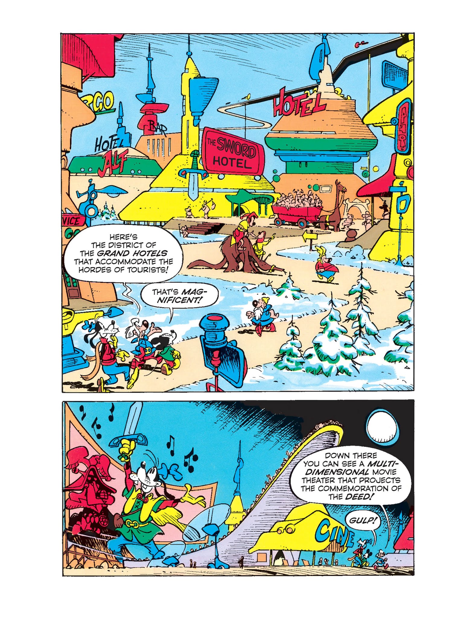 Read online Mickey Mouse and the Argaar Tournament: Return to the Land of Adventure comic -  Issue #1 - 18