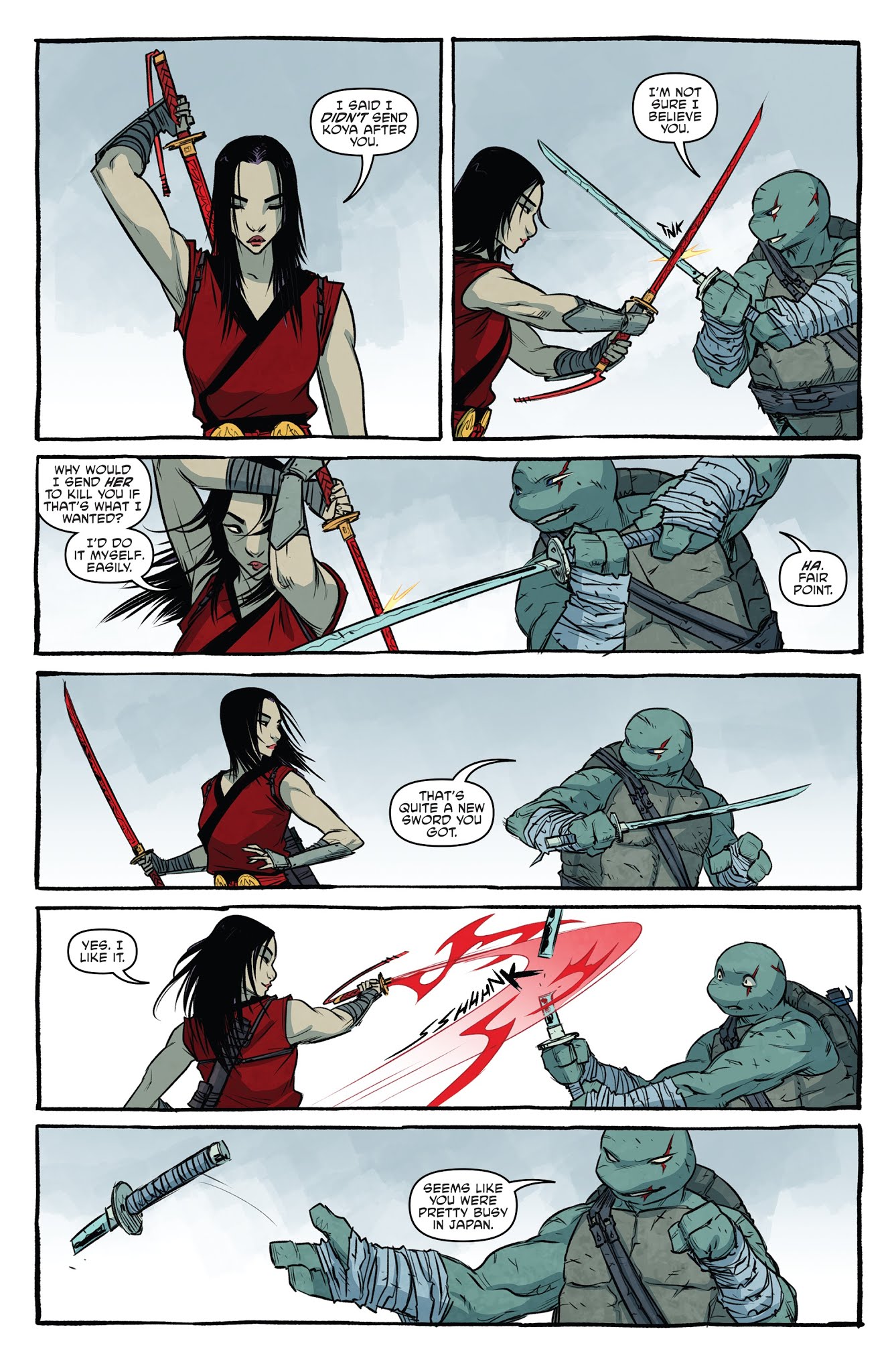 Read online Teenage Mutant Ninja Turtles: Macro-Series comic -  Issue #3 - 25