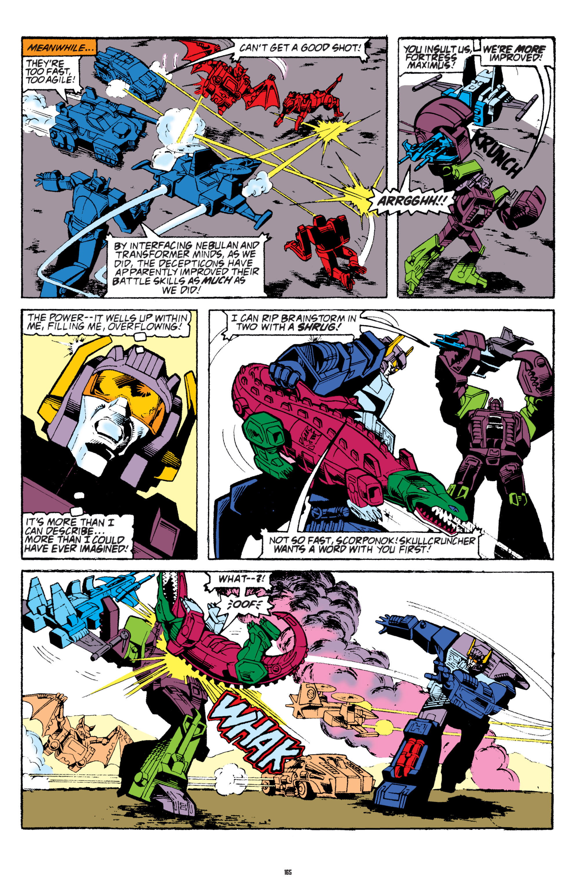 Read online The Transformers Classics comic -  Issue # TPB 7 - 164