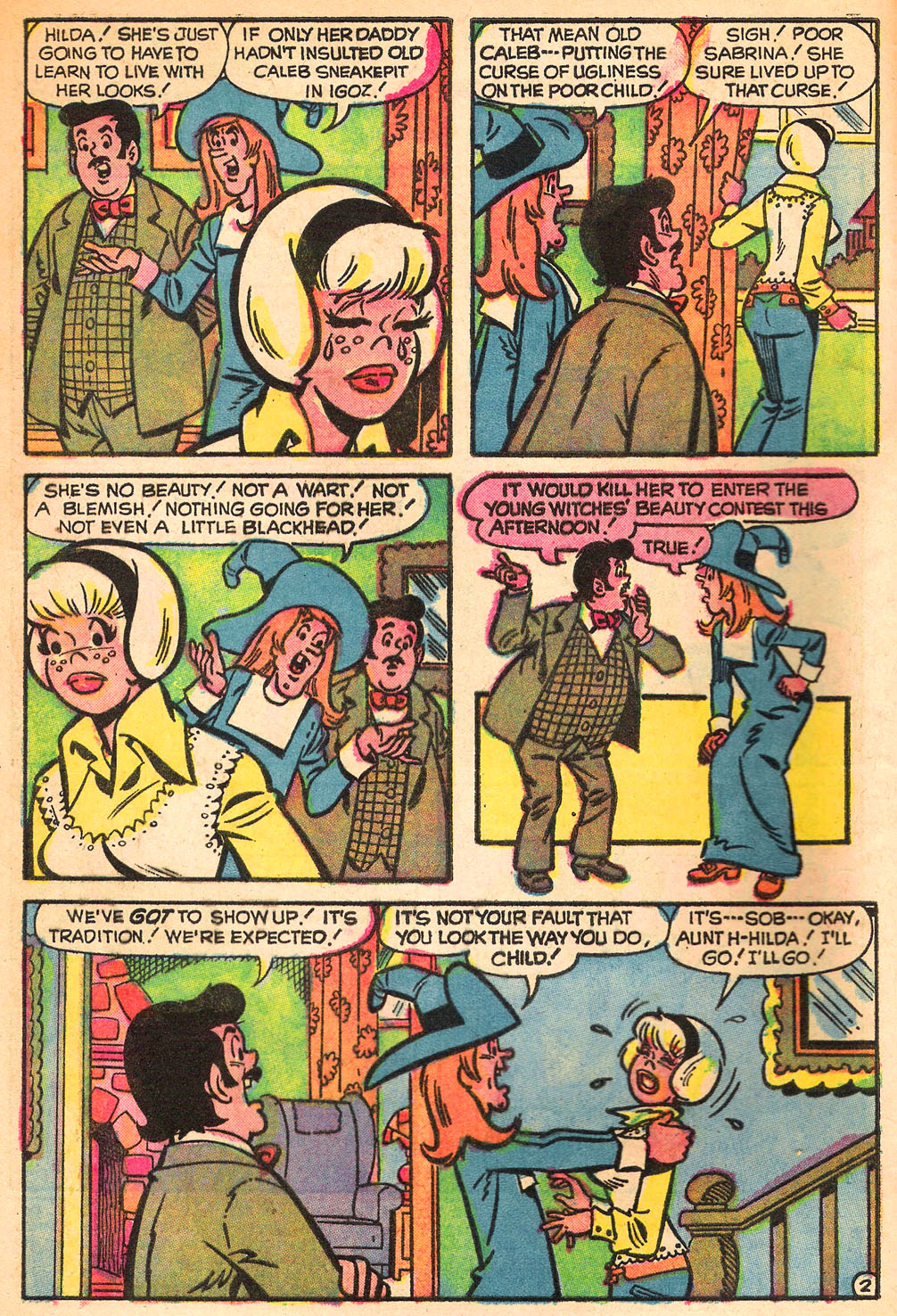 Read online Sabrina The Teenage Witch (1971) comic -  Issue #13 - 3