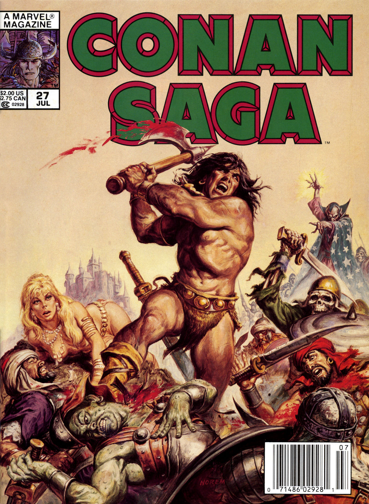 Read online Conan Saga comic -  Issue #27 - 1