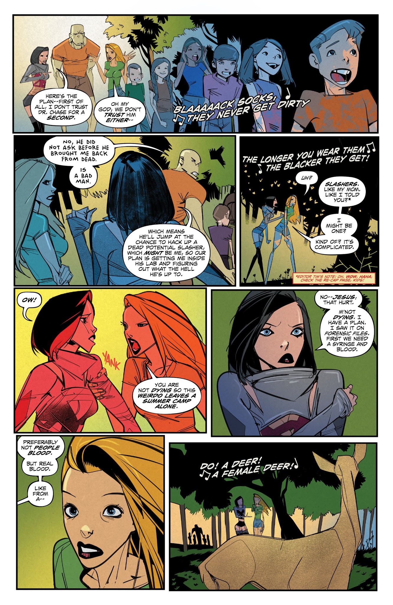 Read online Hack/Slash: Resurrection comic -  Issue #4 - 8