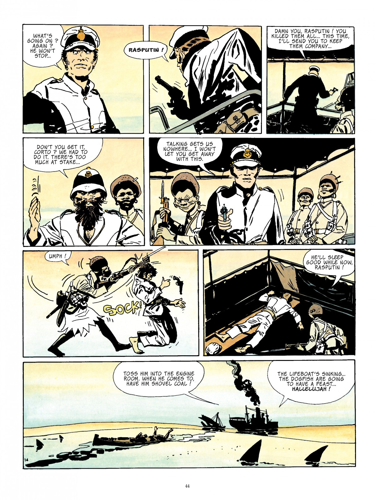 Read online Corto Maltese comic -  Issue # TPB 2 (Part 1) - 34