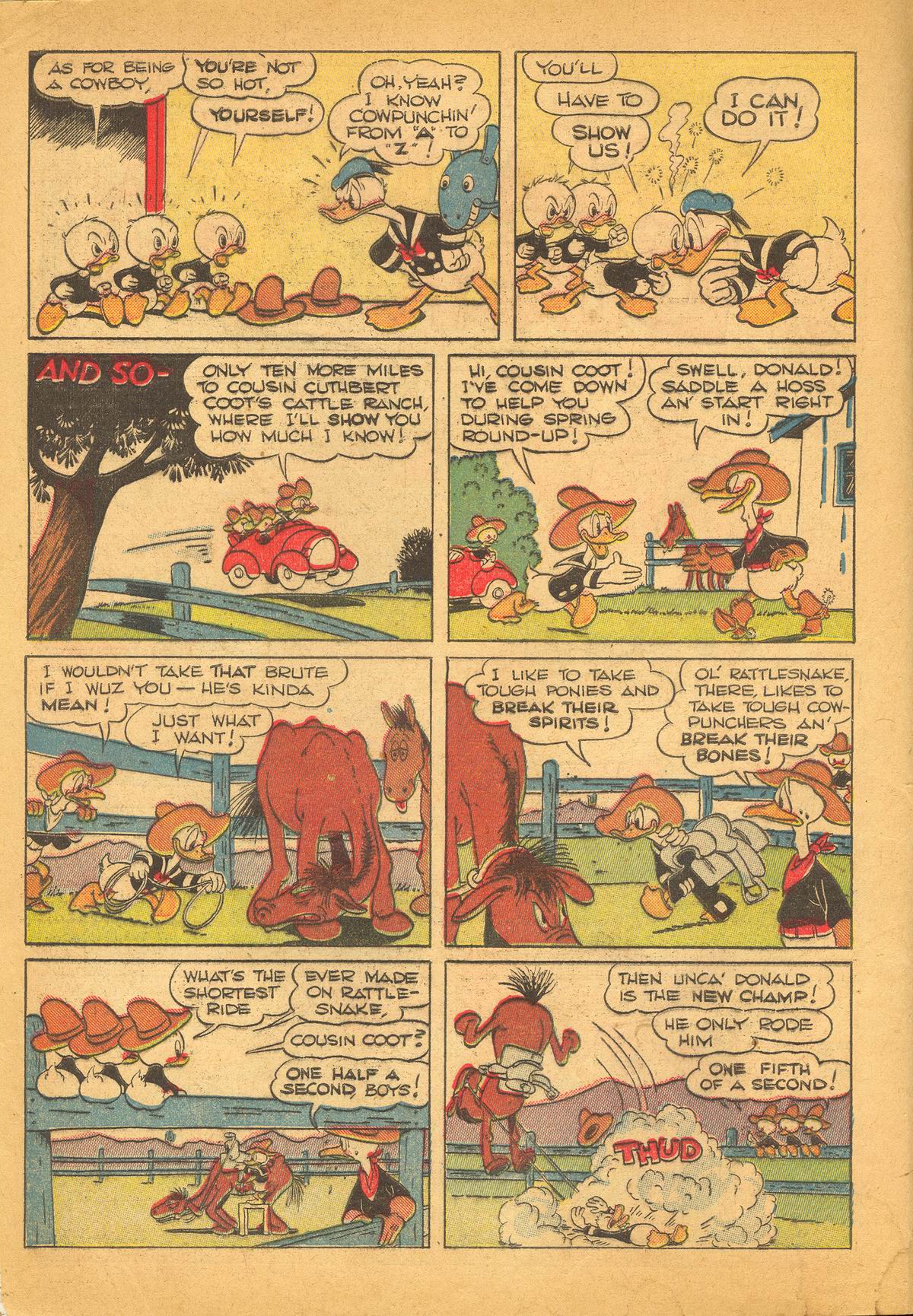 Read online Walt Disney's Comics and Stories comic -  Issue #55 - 4