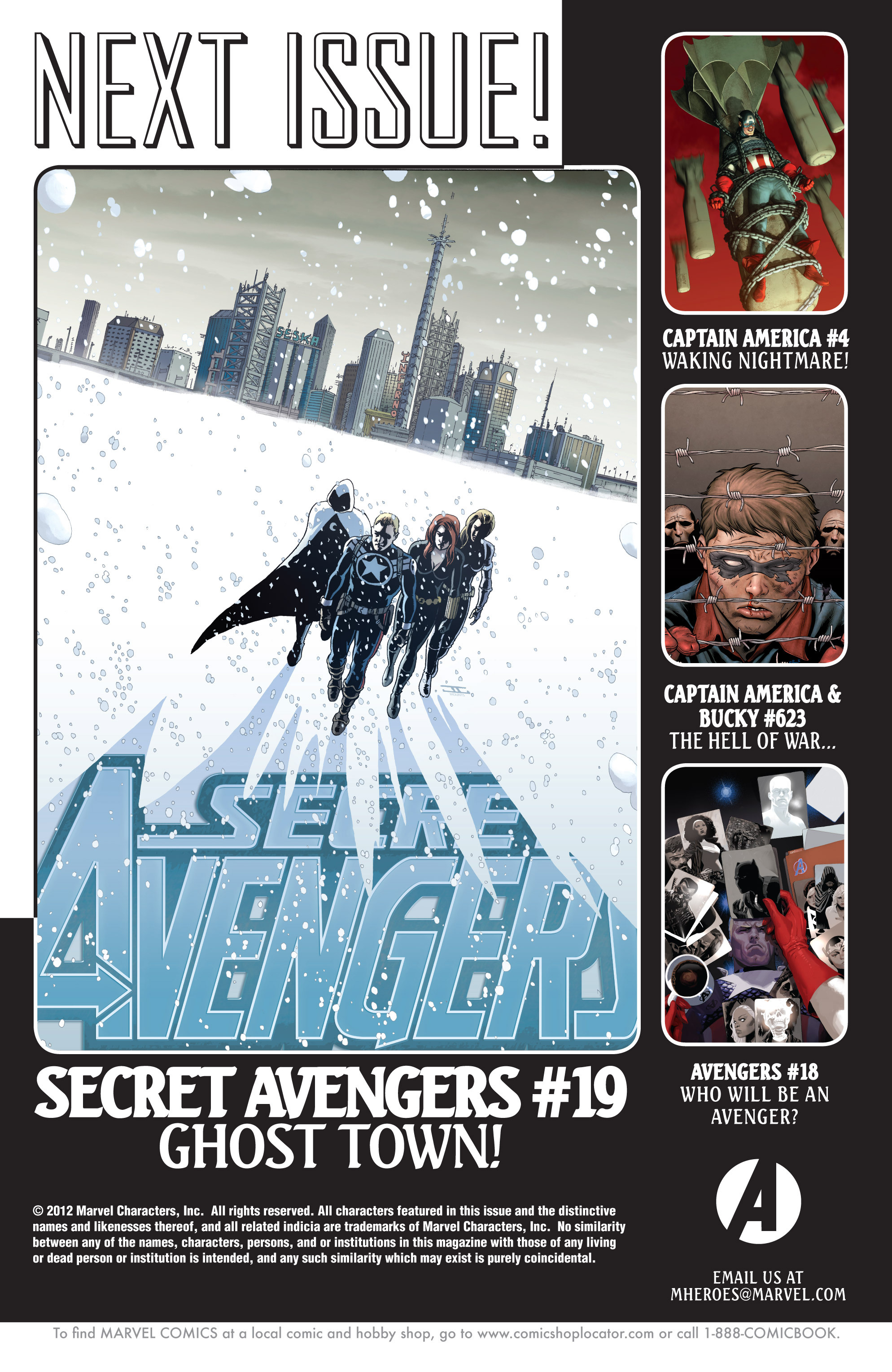 Read online Secret Avengers (2010) comic -  Issue #18 - 21