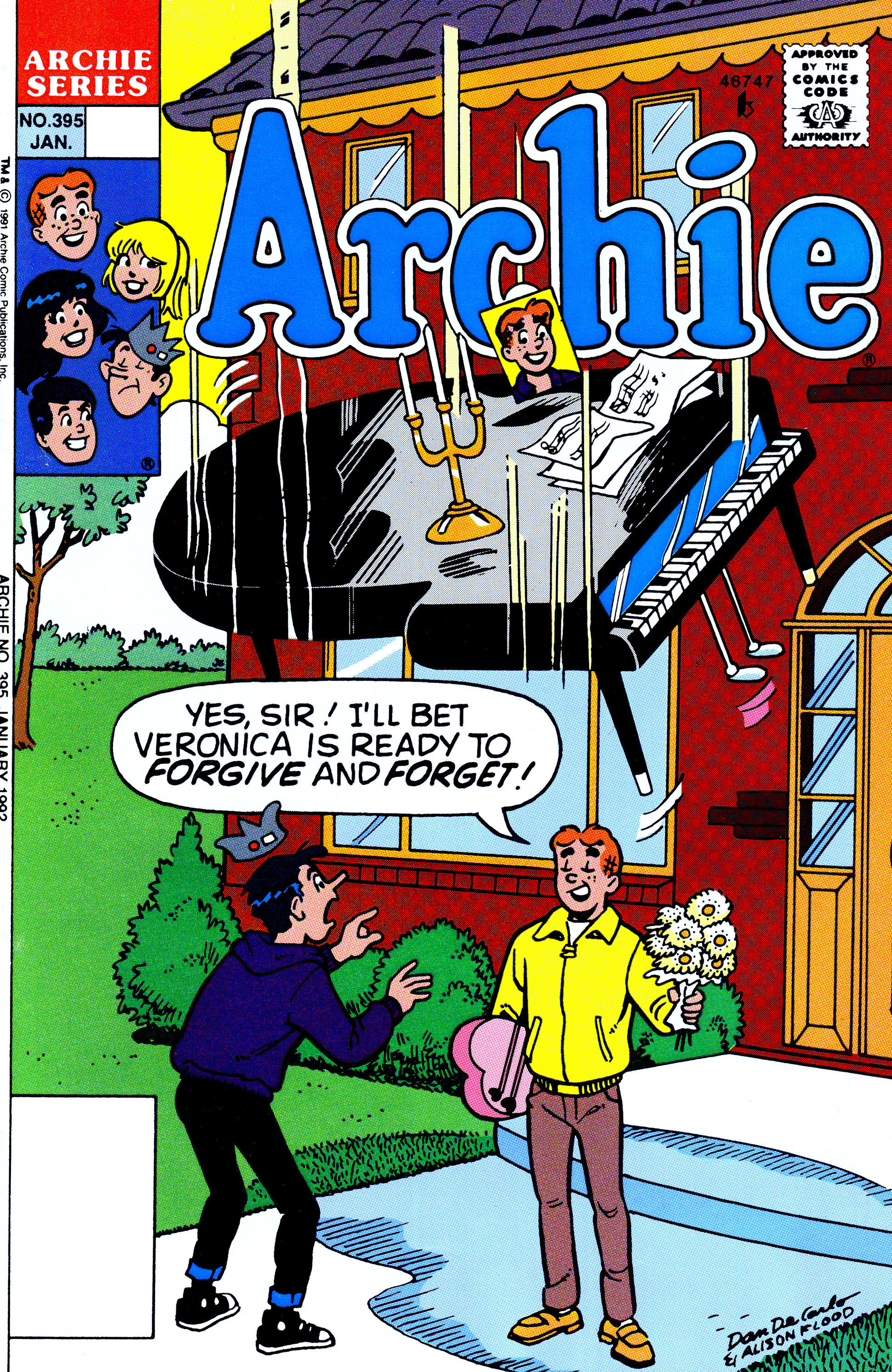 Read online Archie (1960) comic -  Issue #395 - 1