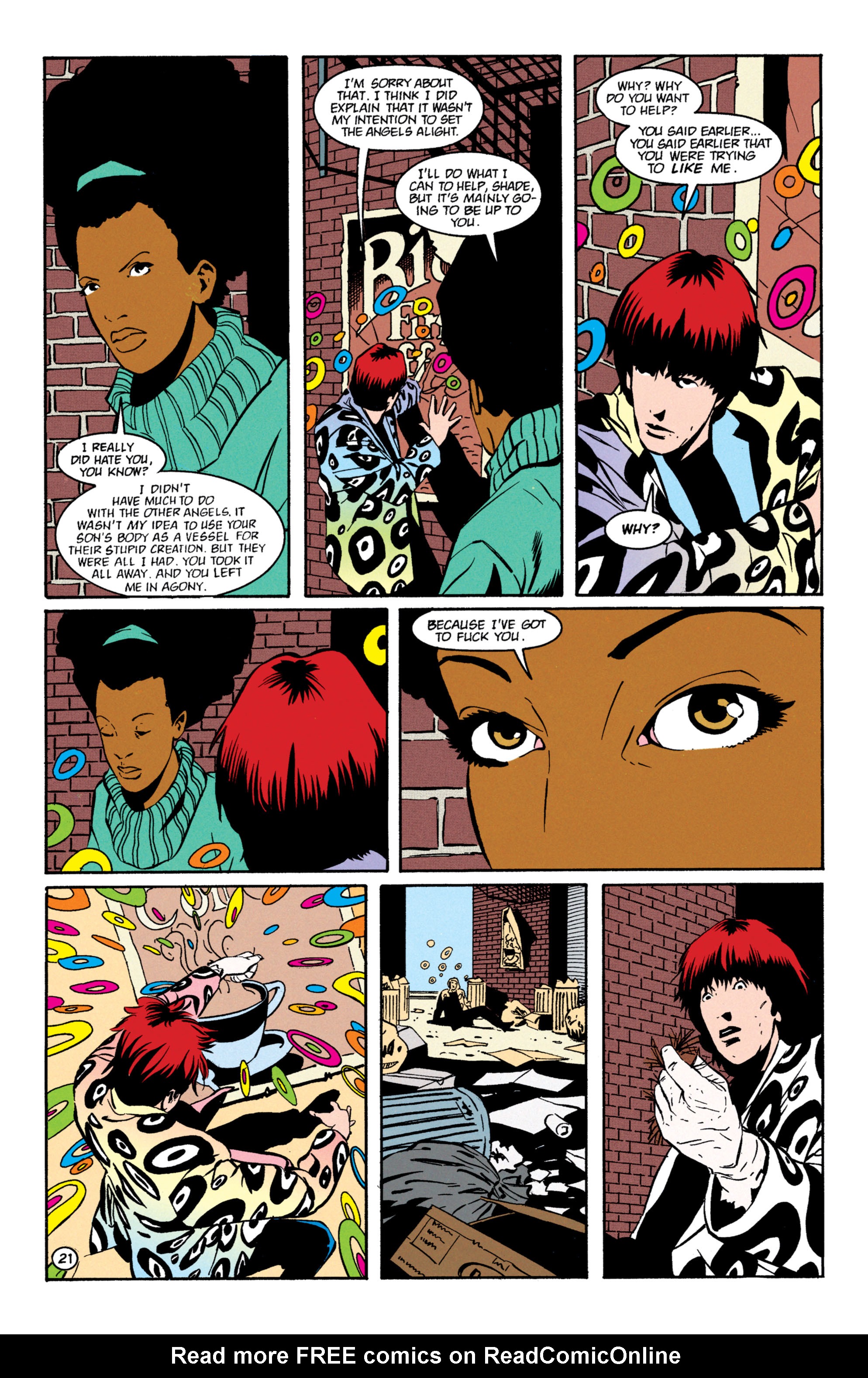 Read online Shade, the Changing Man comic -  Issue #59 - 22