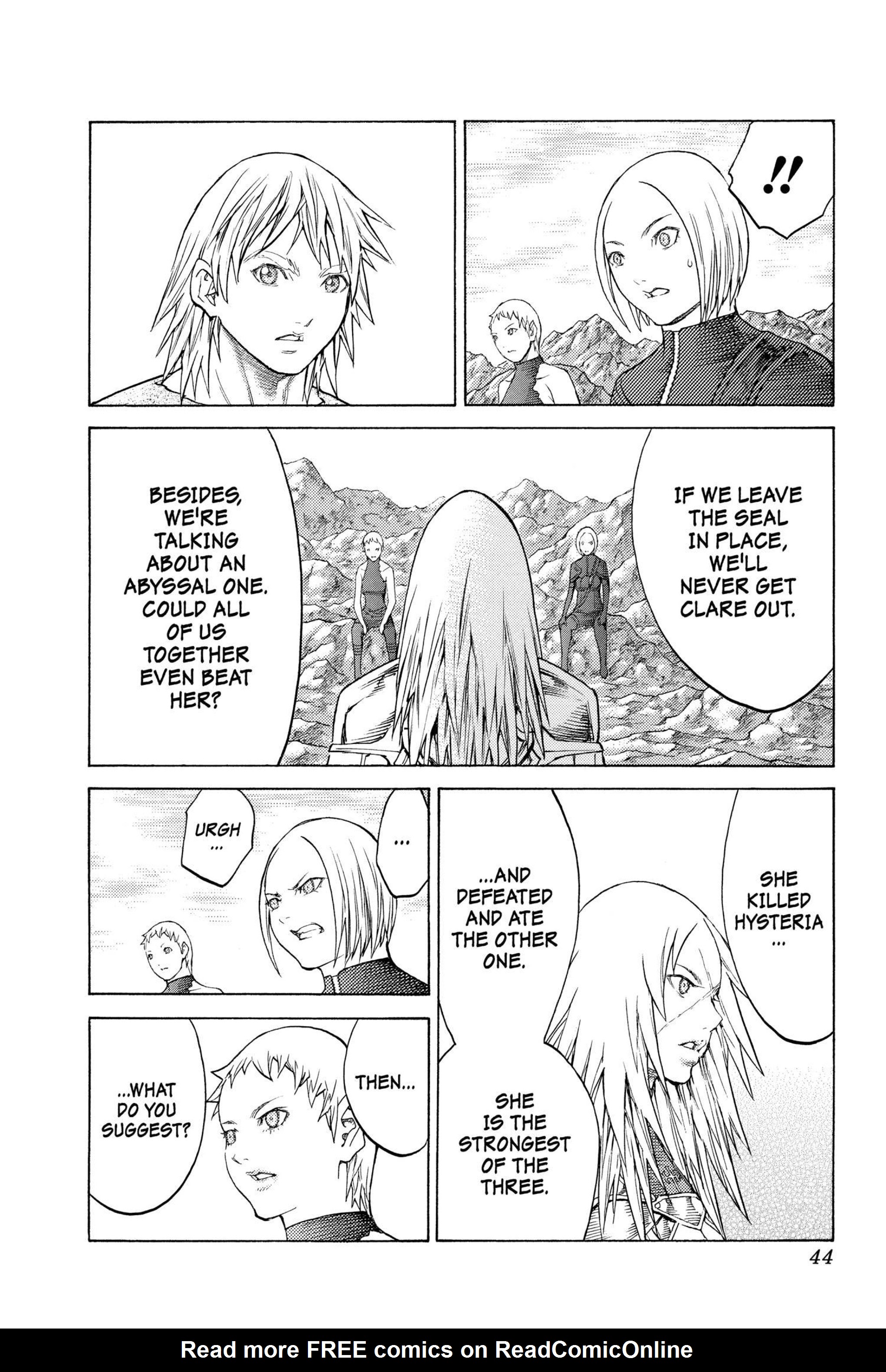 Read online Claymore comic -  Issue #23 - 39