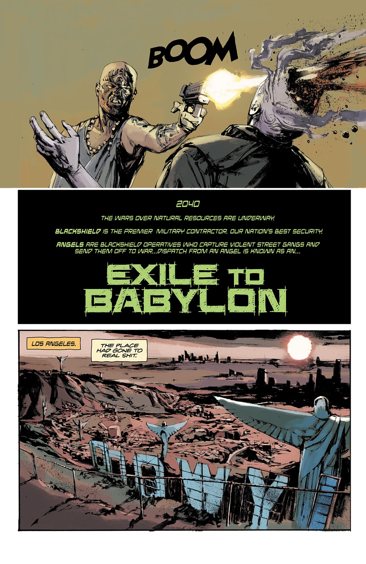 Read online Exile to Babylon comic -  Issue #1 - 4
