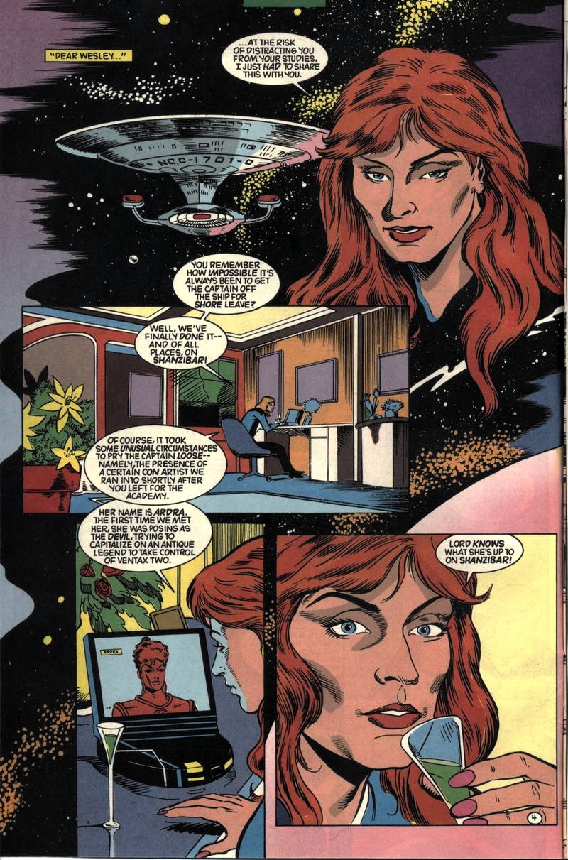 Read online Star Trek: The Next Generation (1989) comic -  Issue #37 - 5