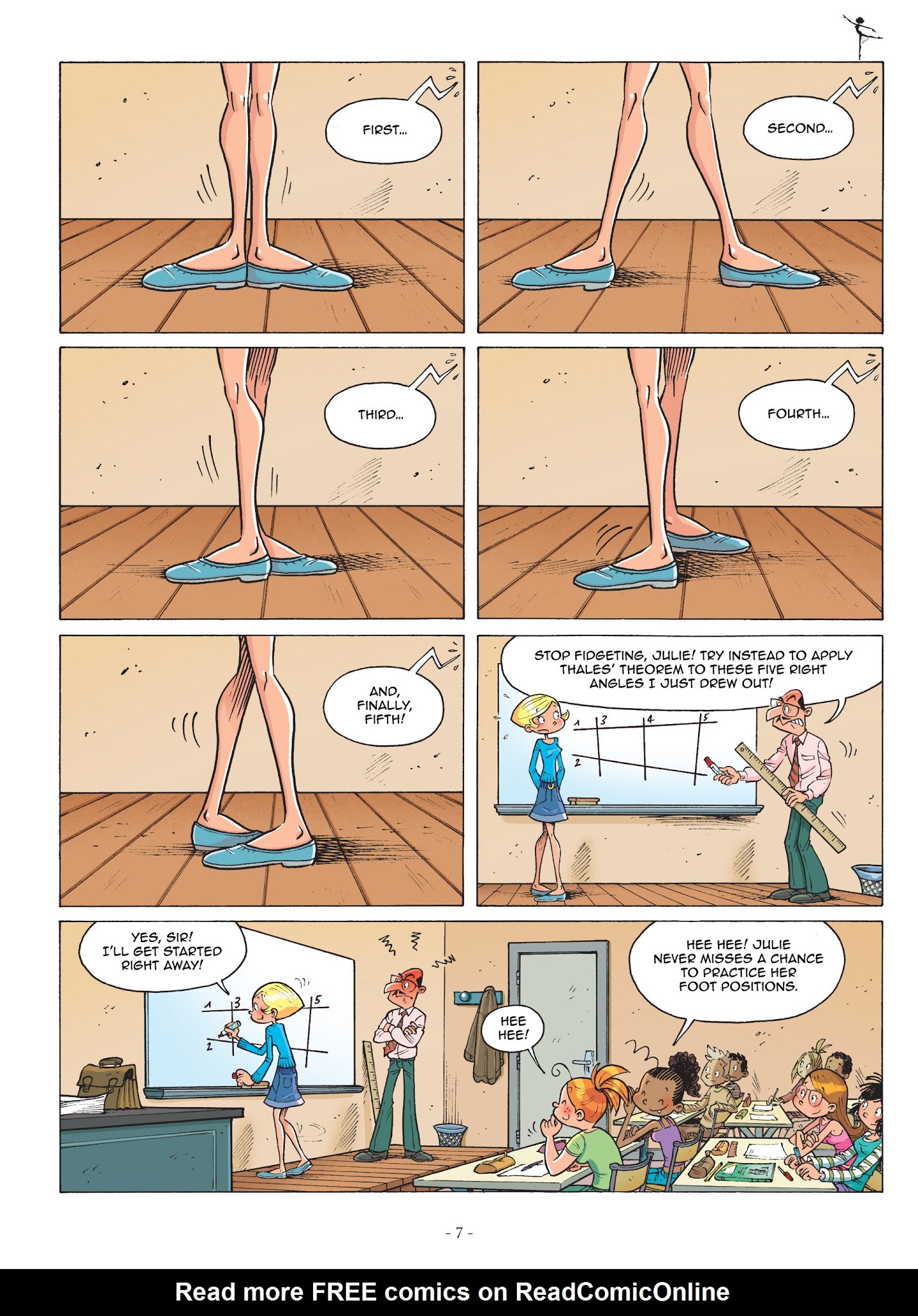Read online Dance Class comic -  Issue # TPB 1 - 9