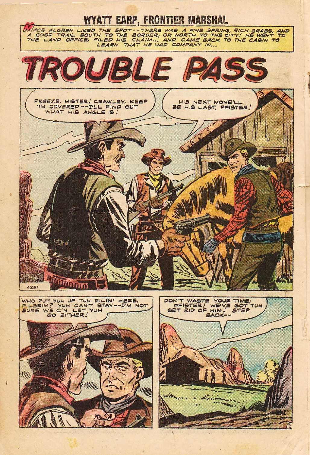 Read online Wyatt Earp Frontier Marshal comic -  Issue #23 - 20