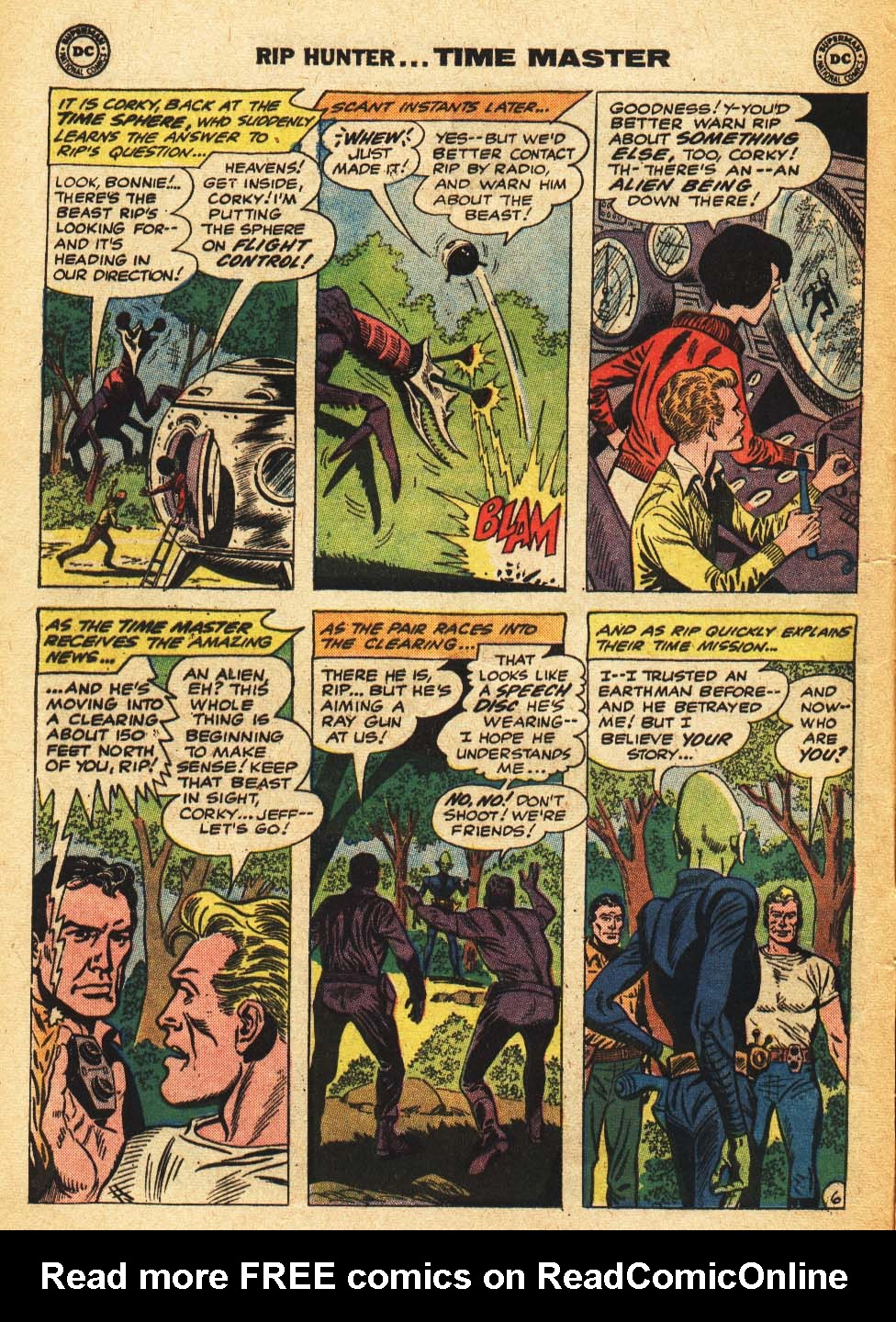 Read online Rip Hunter...Time Master comic -  Issue #2 - 8