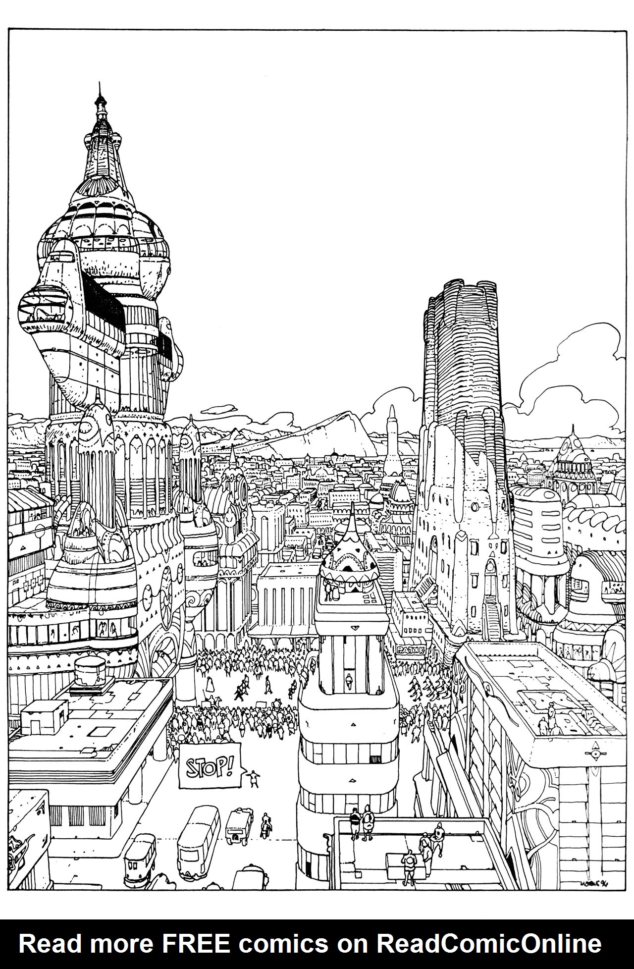 Read online Moebius Comics comic -  Issue #2 - 4