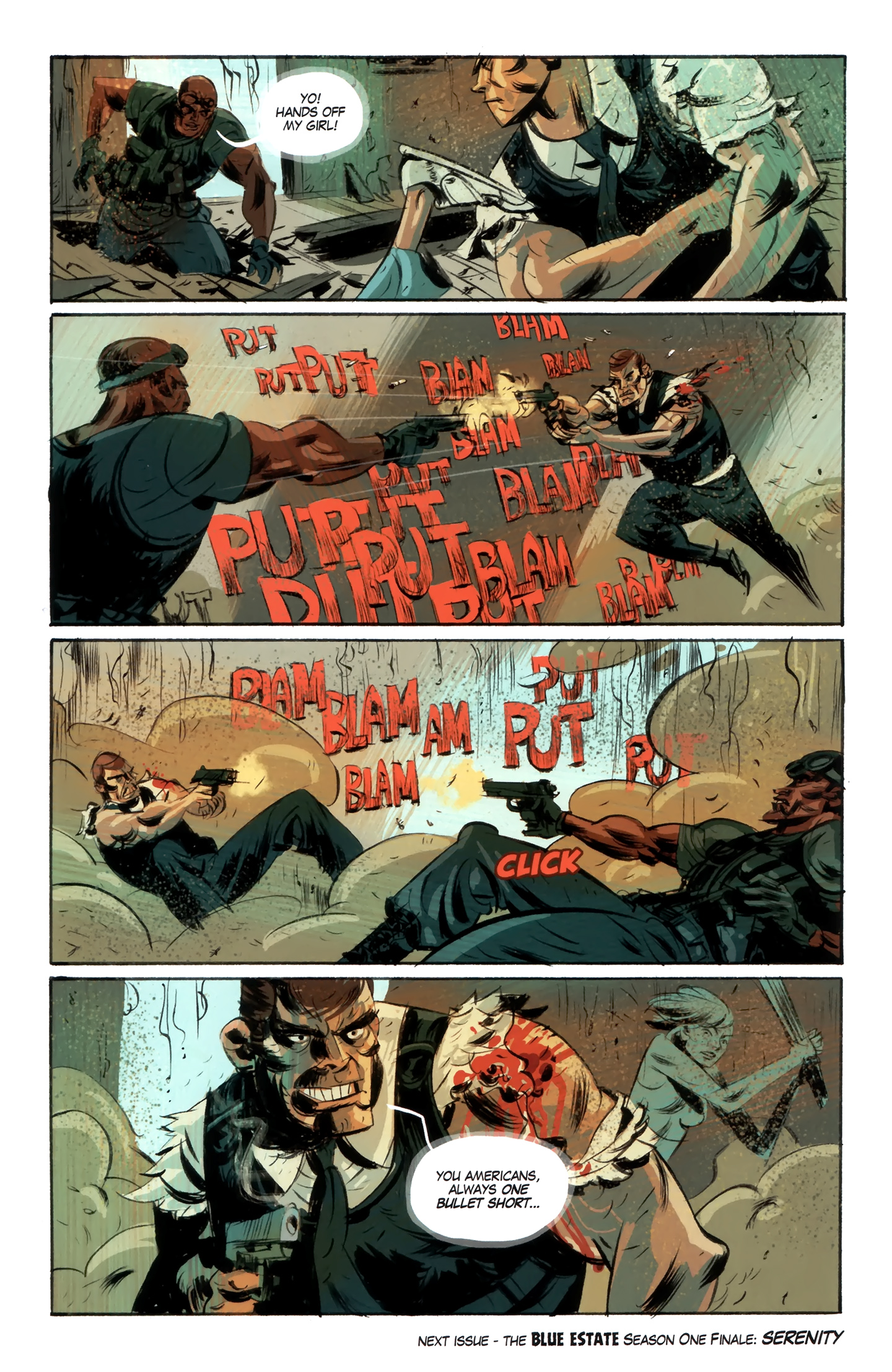 Read online Blue Estate comic -  Issue #11 - 25