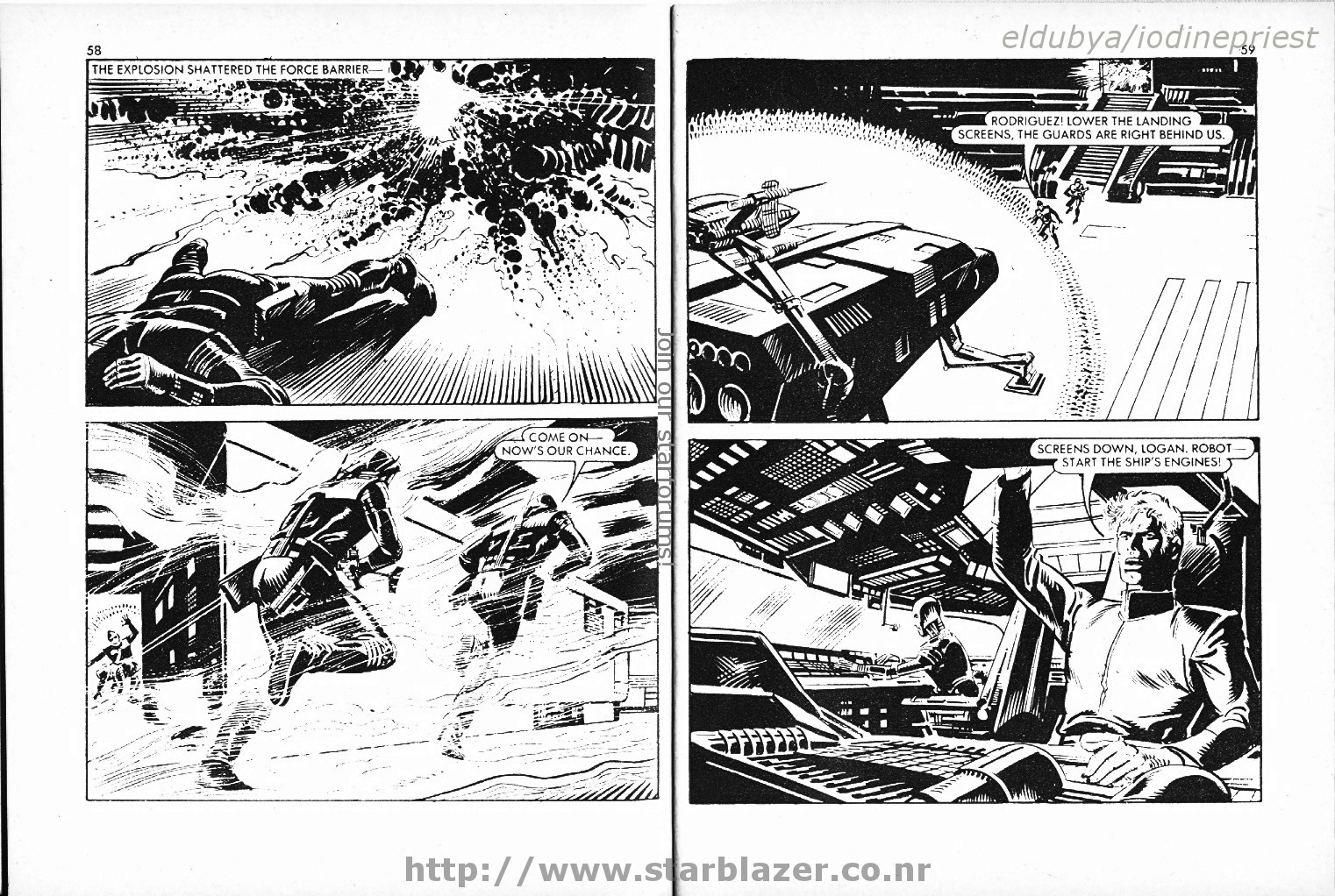 Read online Starblazer comic -  Issue #85 - 31