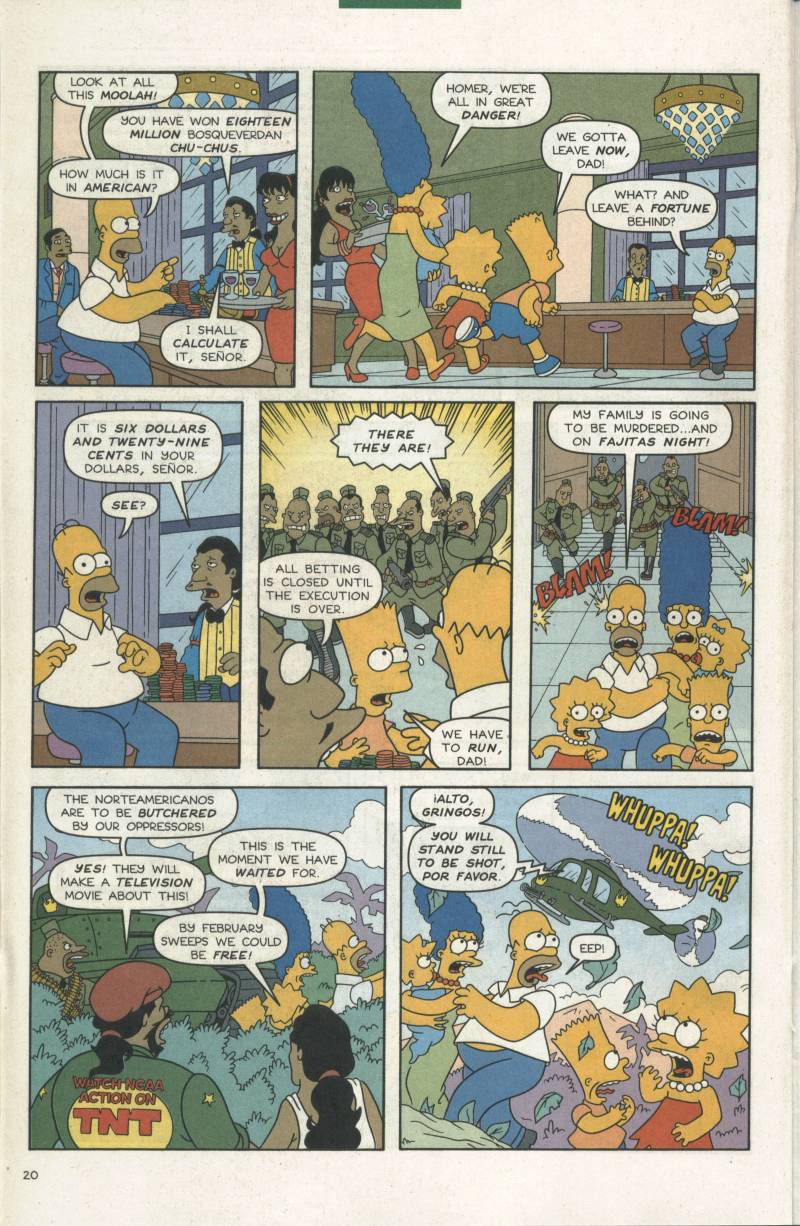 Read online Simpsons Comics comic -  Issue #65 - 21