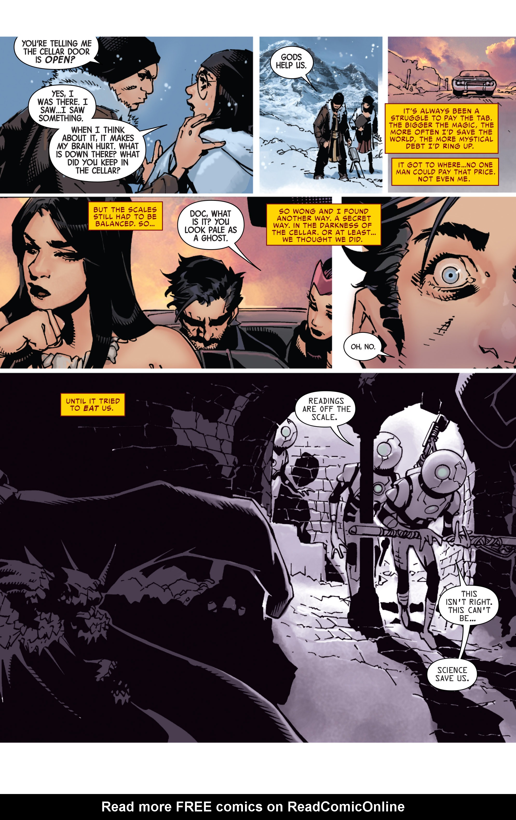 Read online Doctor Strange (2015) comic -  Issue #8 - 21