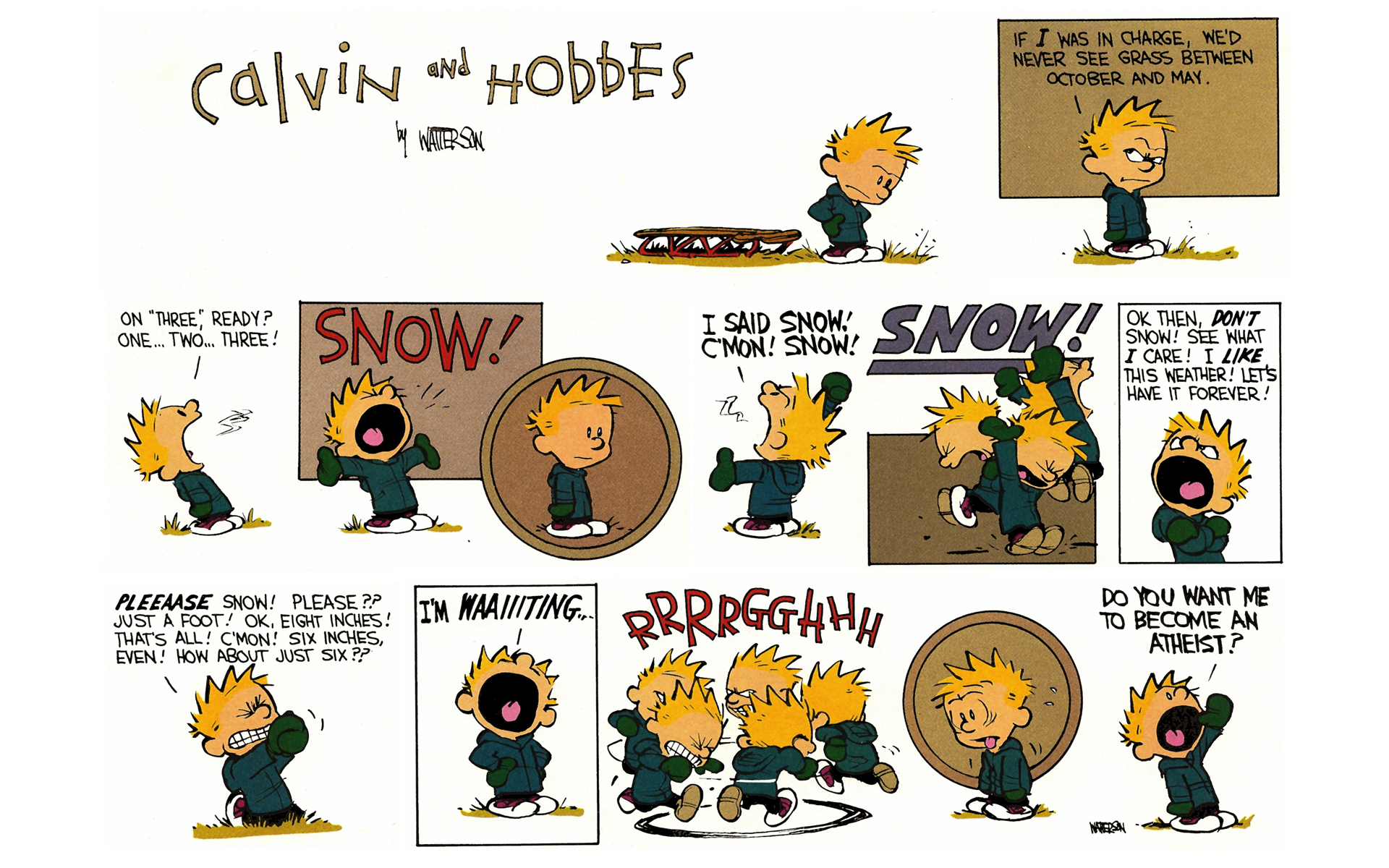 Read online Calvin and Hobbes comic -  Issue #5 - 6