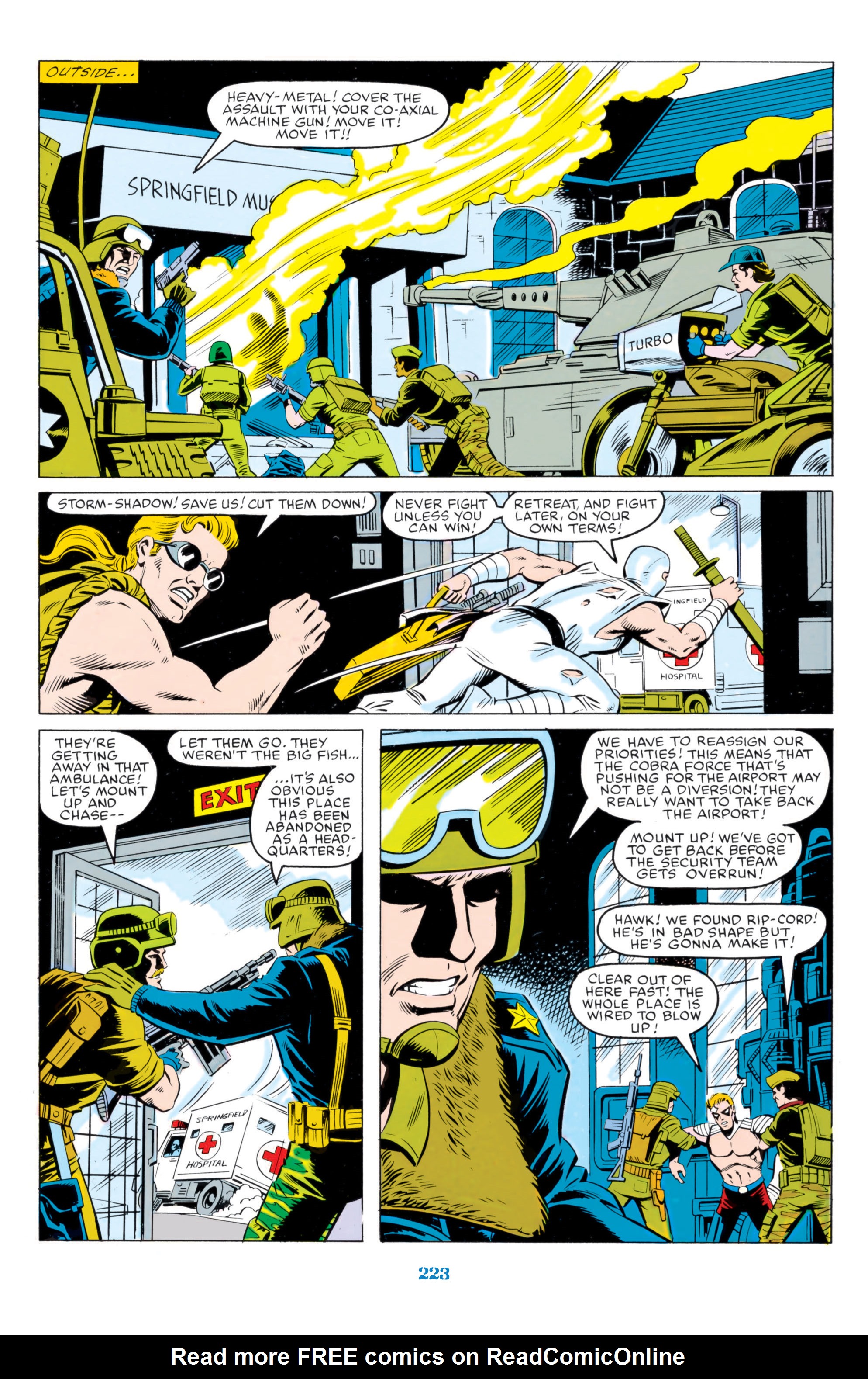 Read online Classic G.I. Joe comic -  Issue # TPB 5 (Part 2) - 125