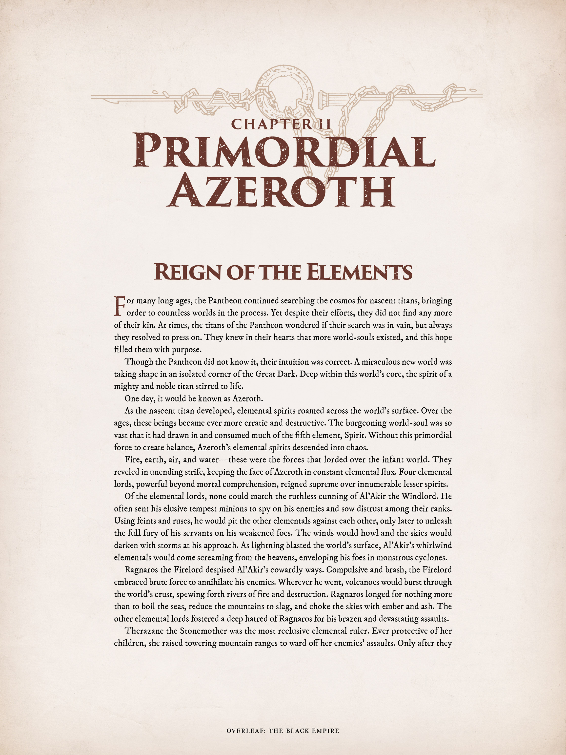 Read online World of Warcraft Chronicle Vol. 1 comic -  Issue # Full - 29