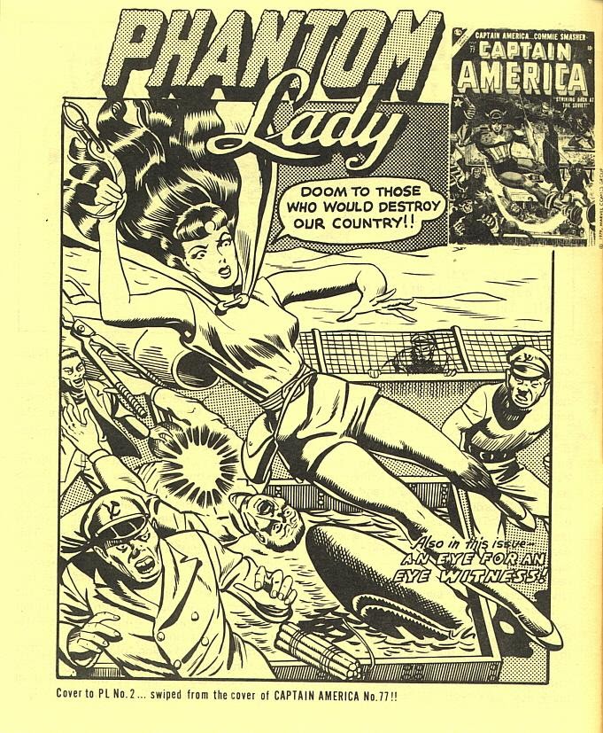 Read online The Fox Features Phantom Lady Comic Book Index comic -  Issue # Full - 8