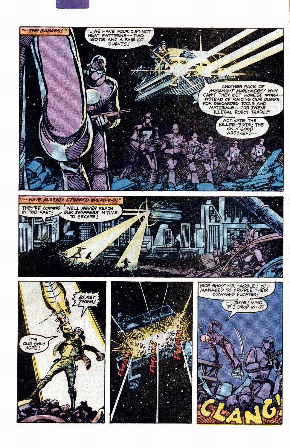 Read online Machine Man (1984) comic -  Issue #1 - 7