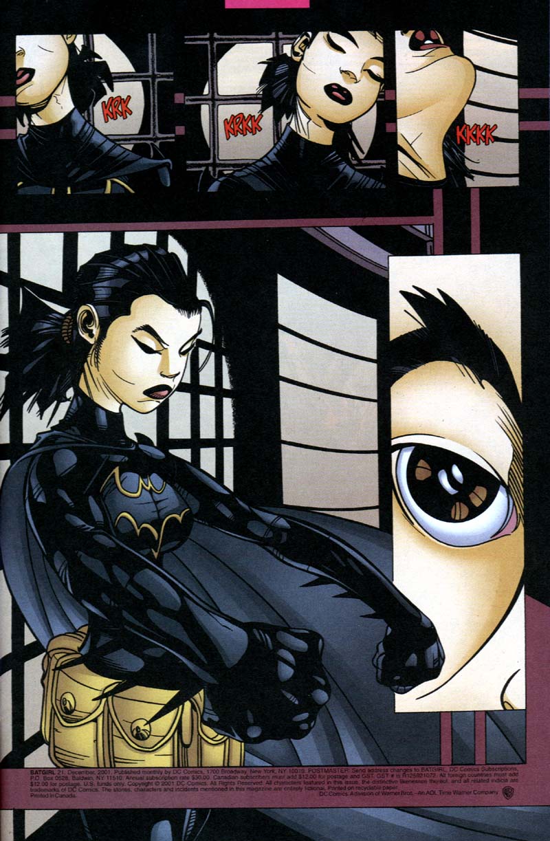 Read online Batgirl (2000) comic -  Issue #21 - 2