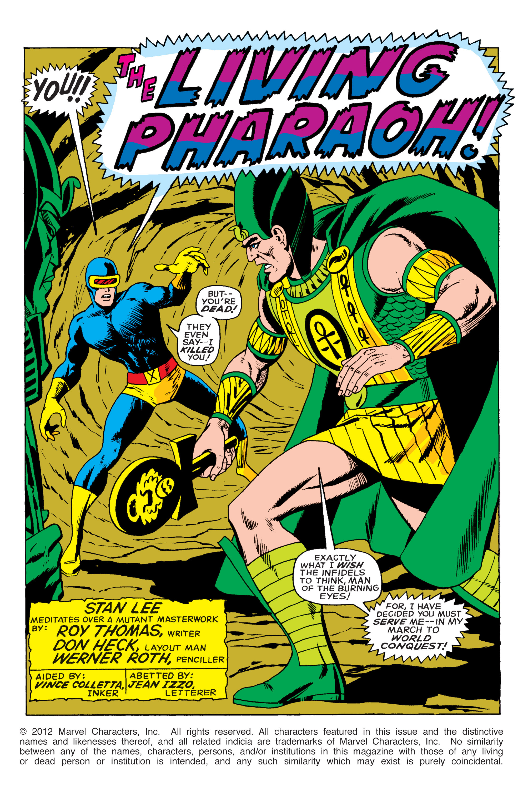 Uncanny X-Men (1963) 55 Page 1