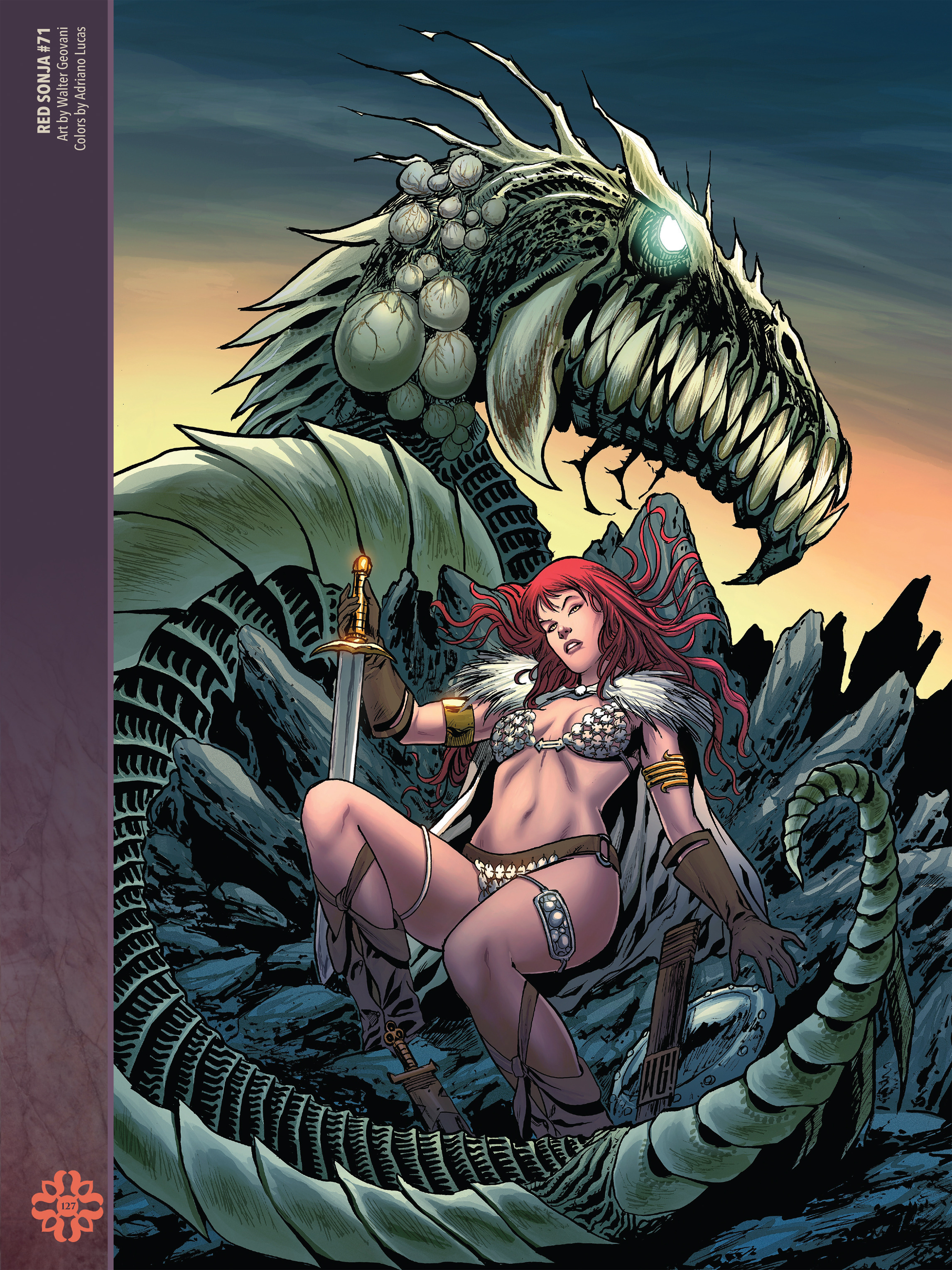 Read online The Art of Red Sonja comic -  Issue # TPB 2 (Part 2) - 28