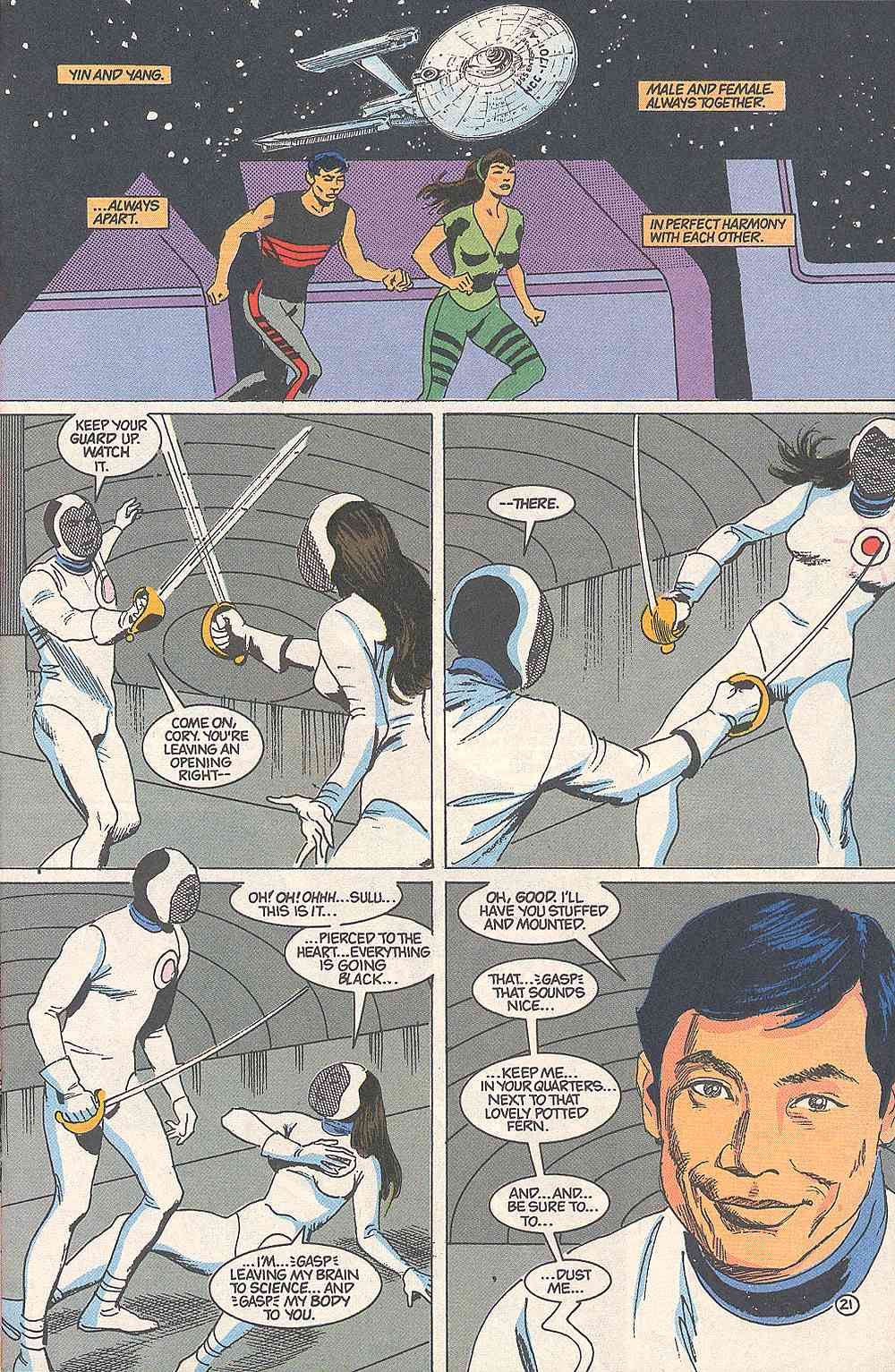 Read online Star Trek (1989) comic -  Issue # _Annual 1 - 24