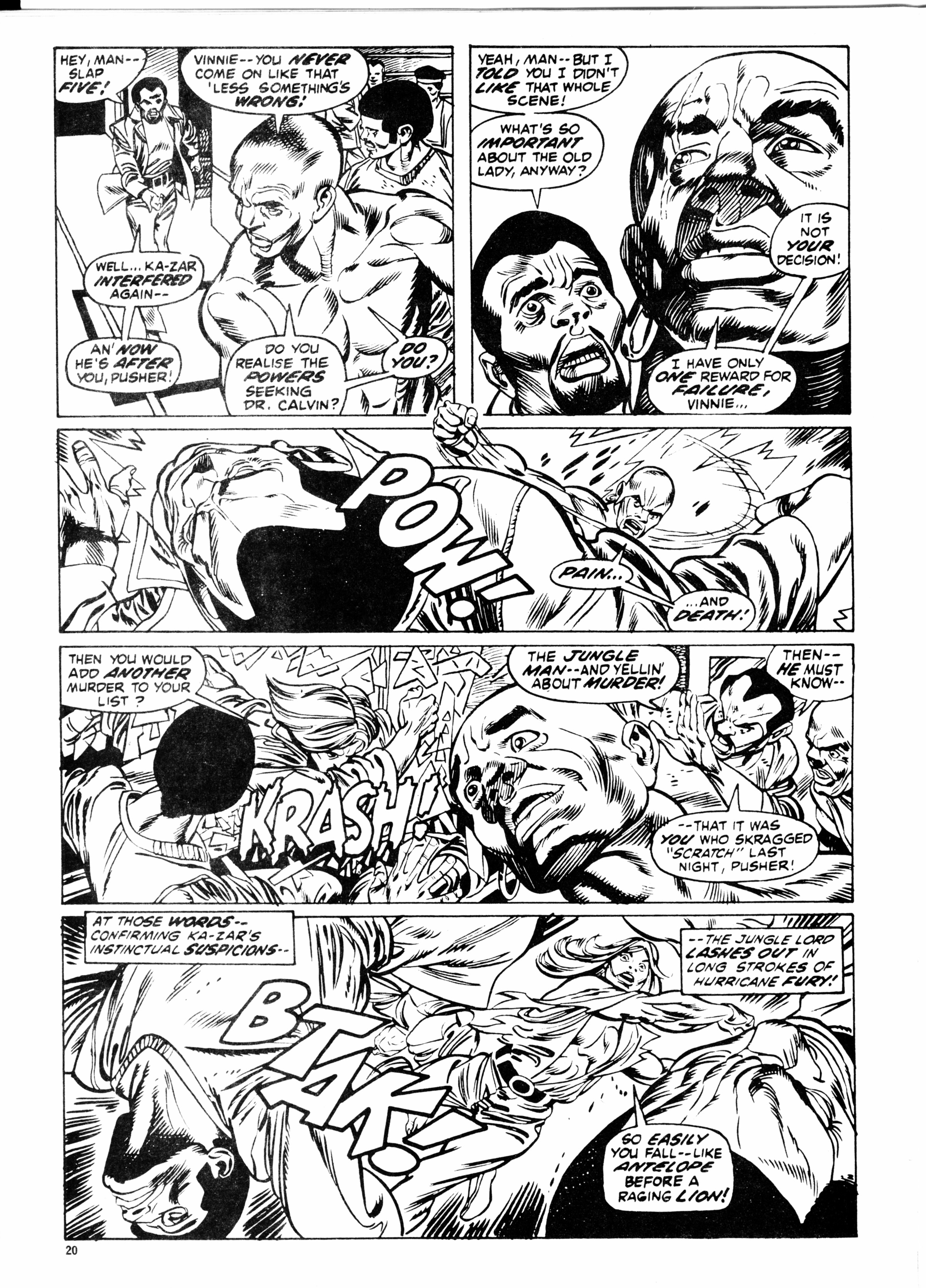 Read online Planet of the Apes (1974) comic -  Issue #65 - 20