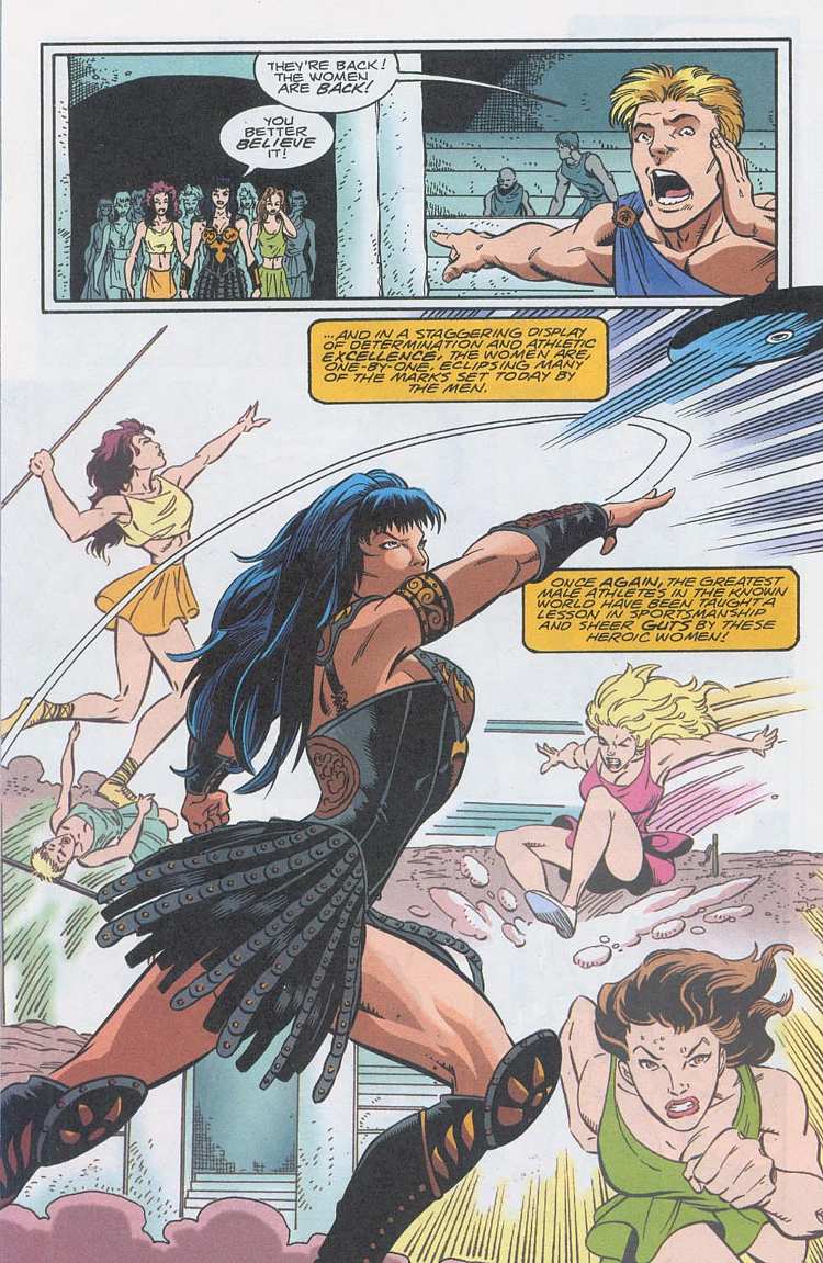 Read online Xena: Warrior Princess: And The Original Olympics comic -  Issue #2 - 21