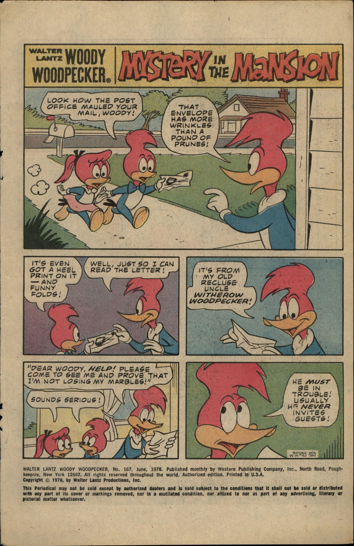 Read online Walter Lantz Woody Woodpecker (1962) comic -  Issue #167 - 3