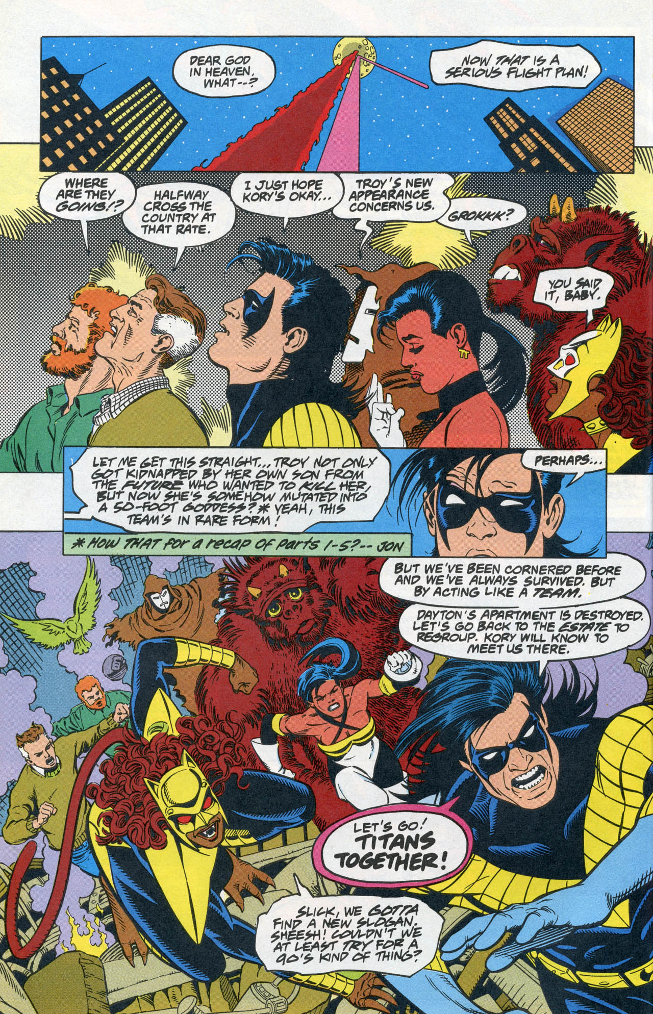 Read online Team Titans comic -  Issue #2 - 11