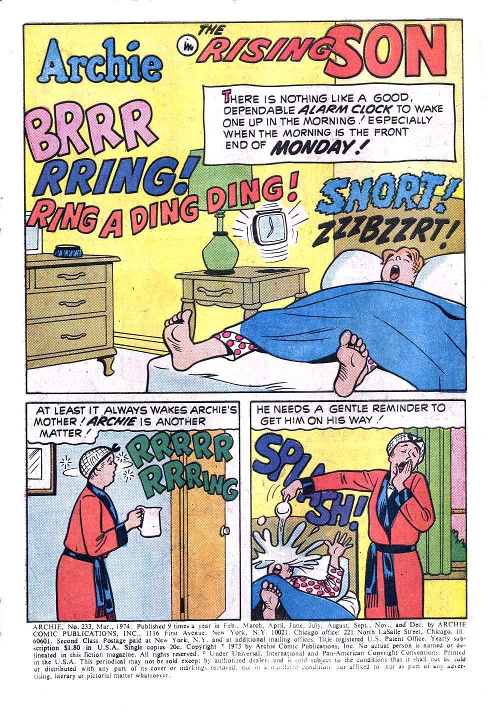 Read online Archie (1960) comic -  Issue #233 - 3