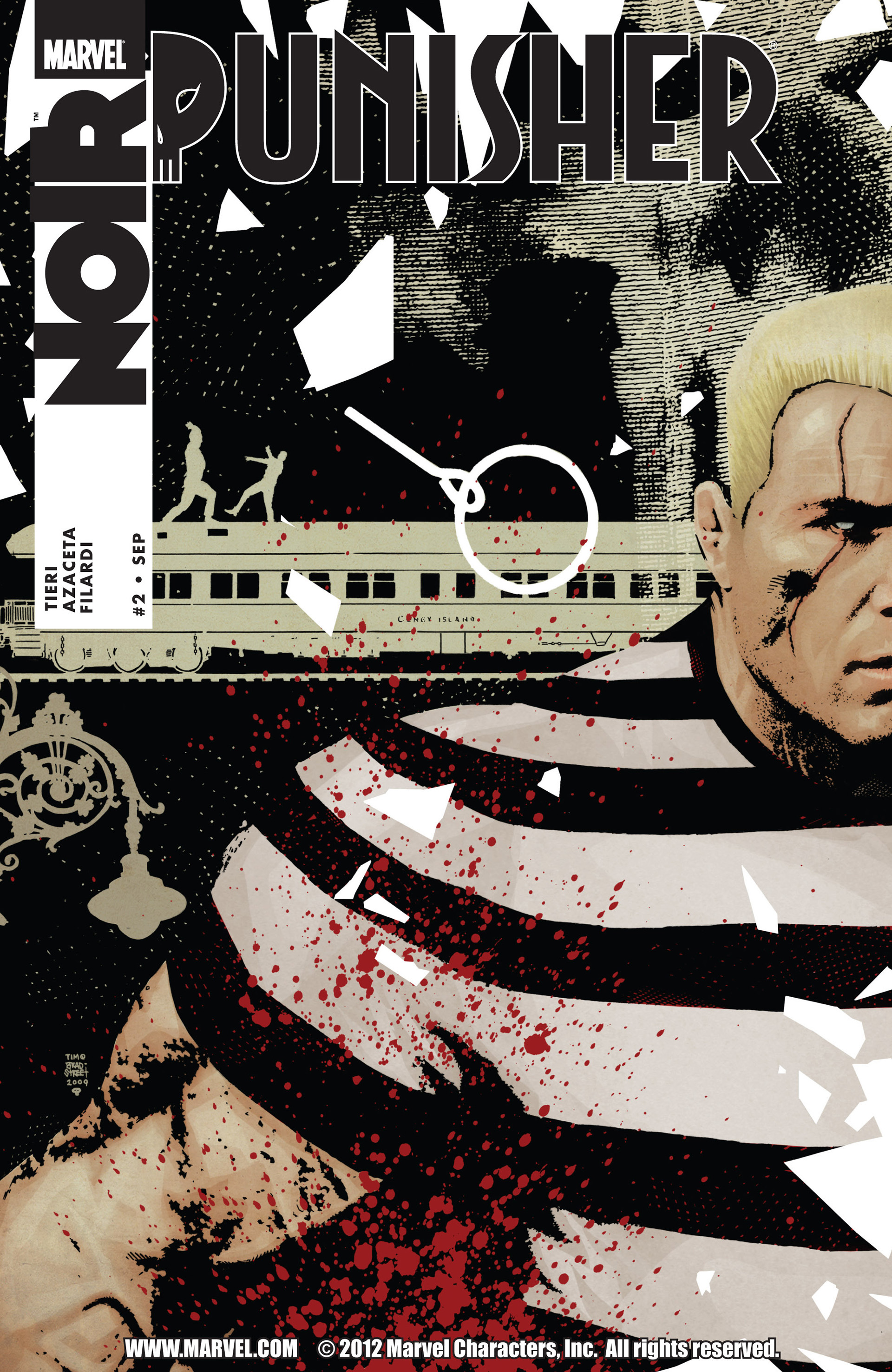 Read online Punisher Noir comic -  Issue #2 - 1
