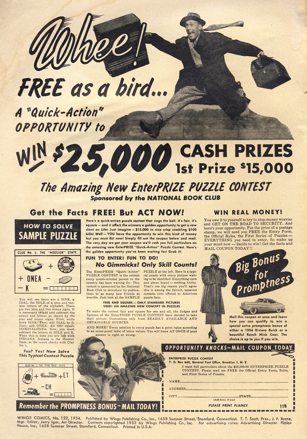 Read online Wings Comics comic -  Issue #122 - 2