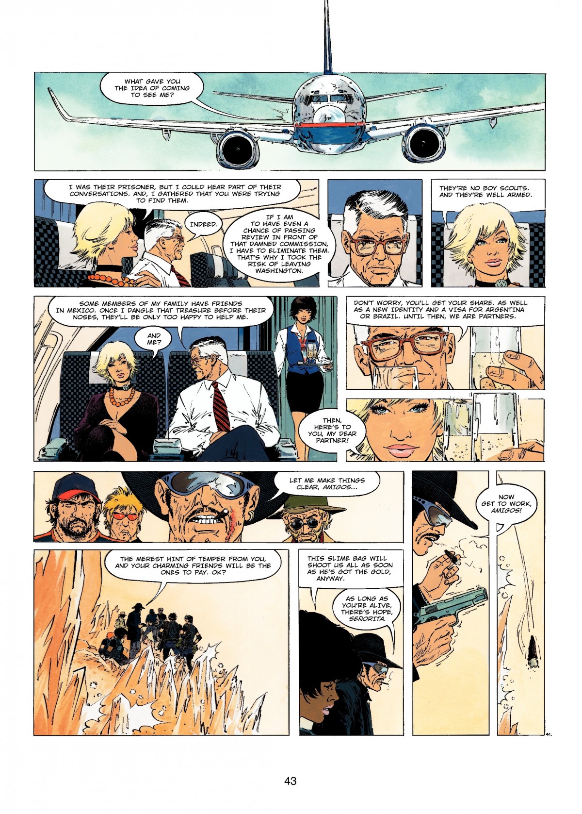 Read online XIII comic -  Issue #16 - 43