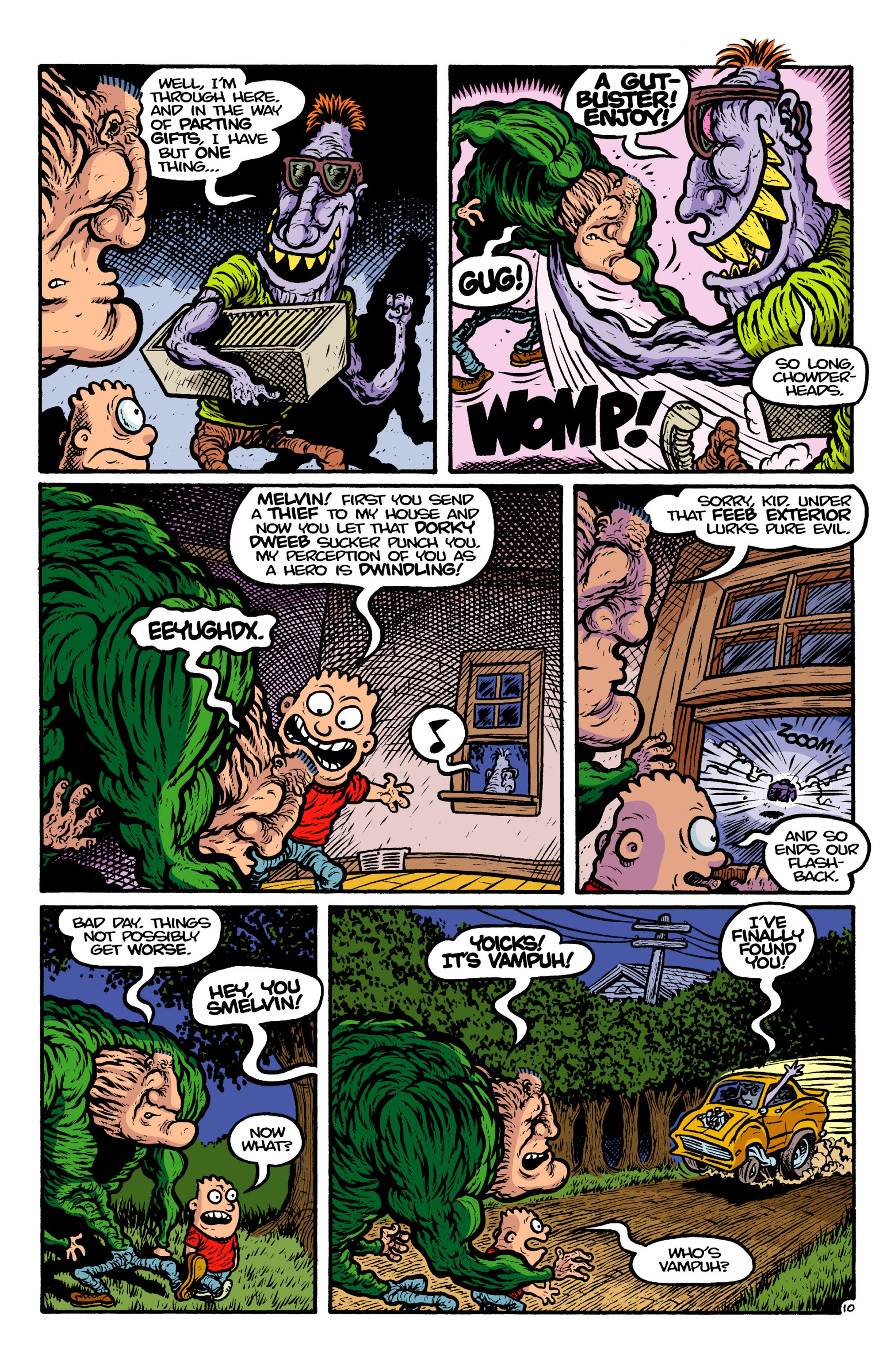 Read online Weird Melvin comic -  Issue #2 - 12